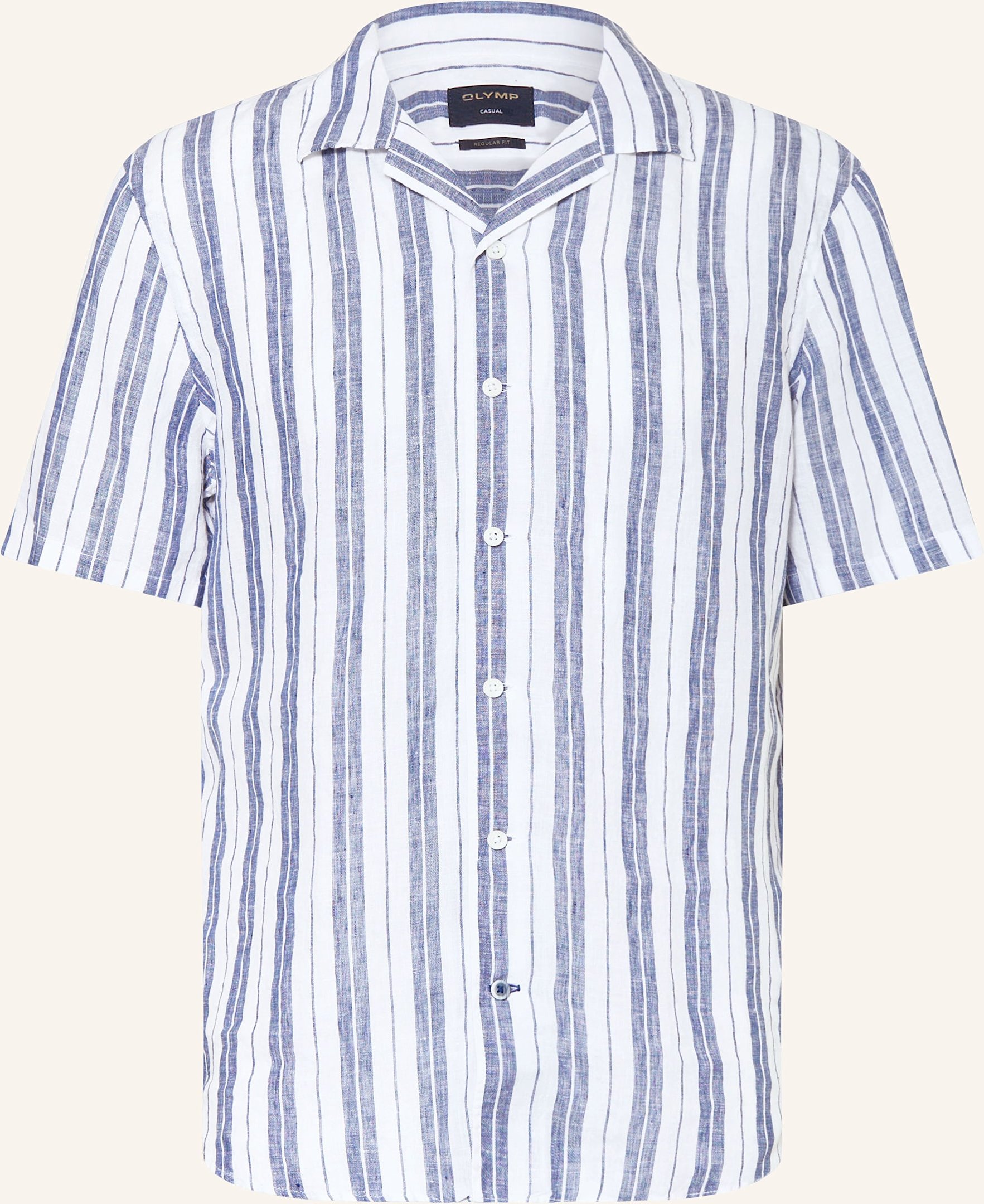 Olymp Resorthemd Casual Modern Fit blau