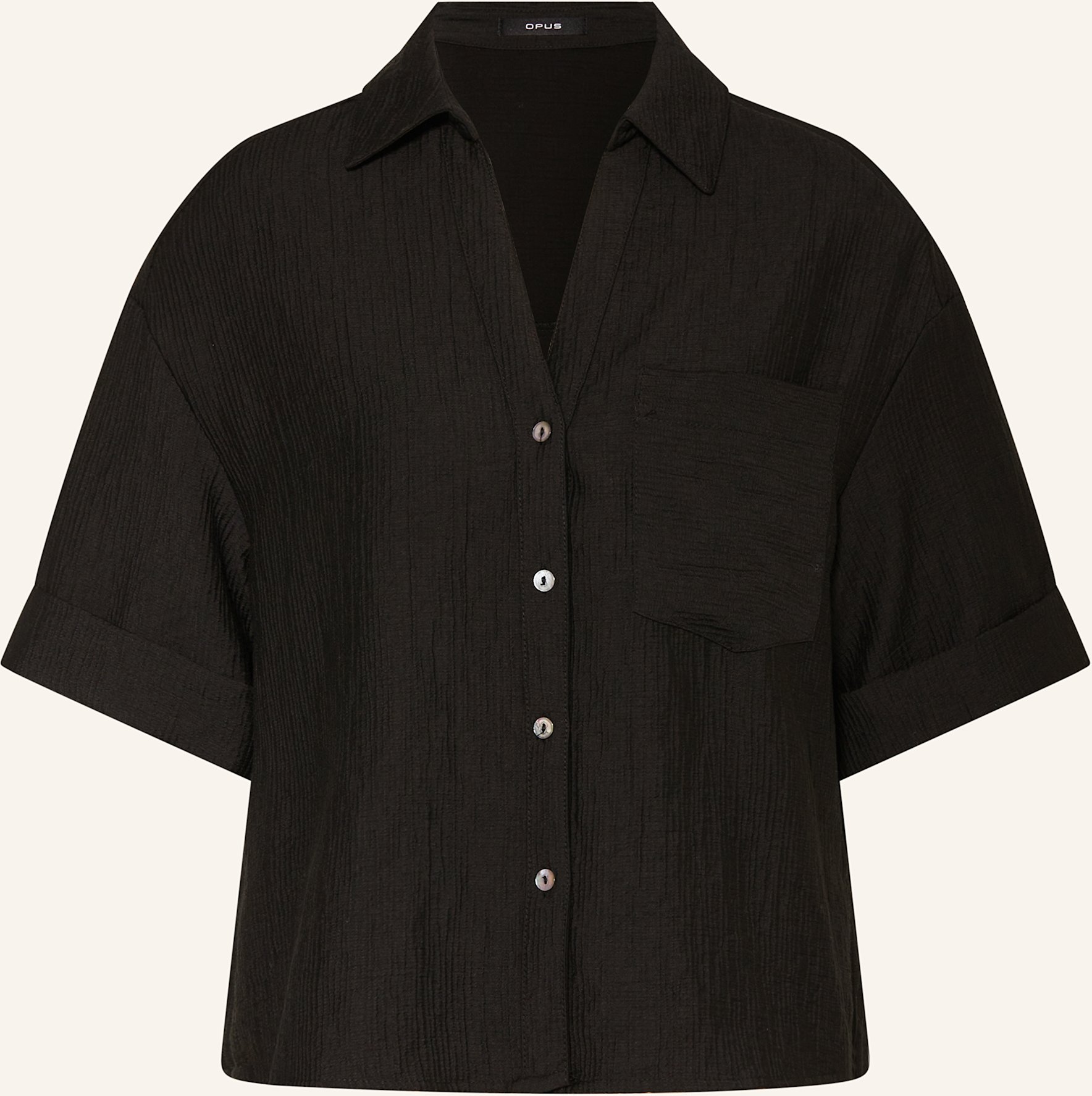 Opus Bluse Fiora schwarz