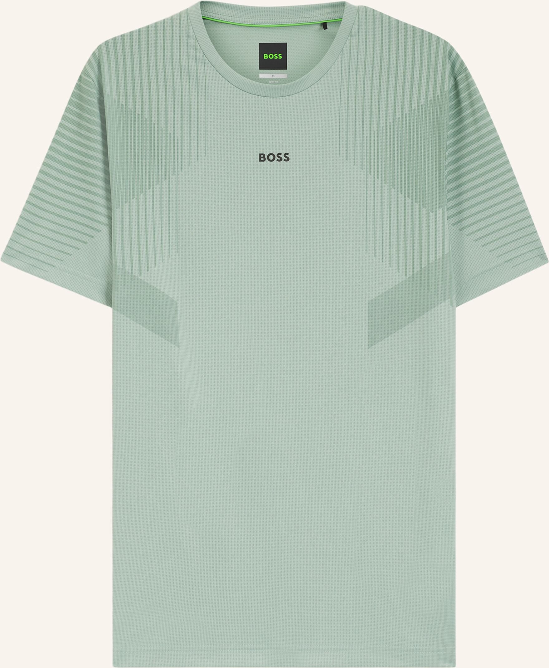 Boss T-Shirt Ts_Active Push Slim Fit gruen