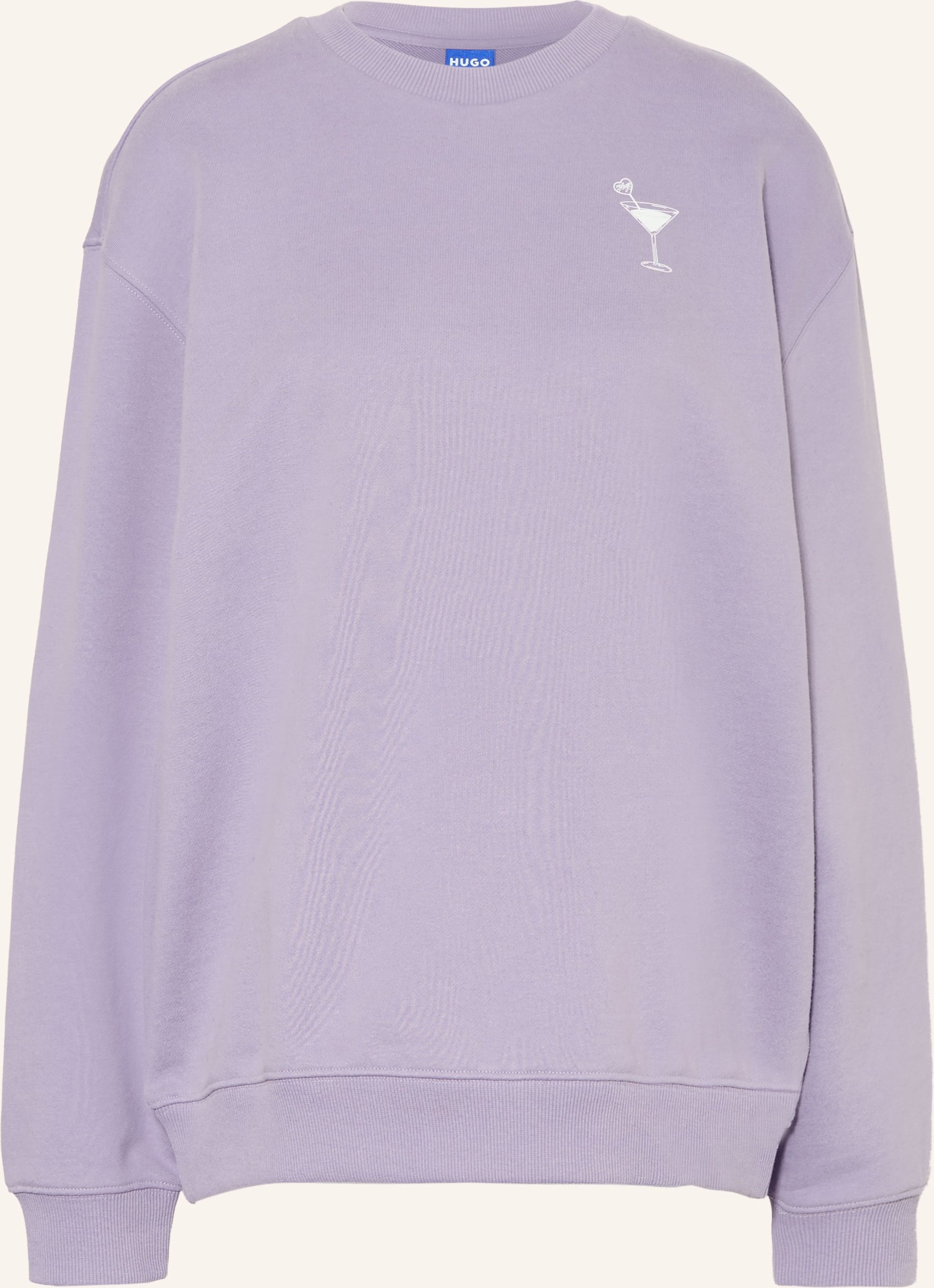 Hugo Sweatshirt Classic lila