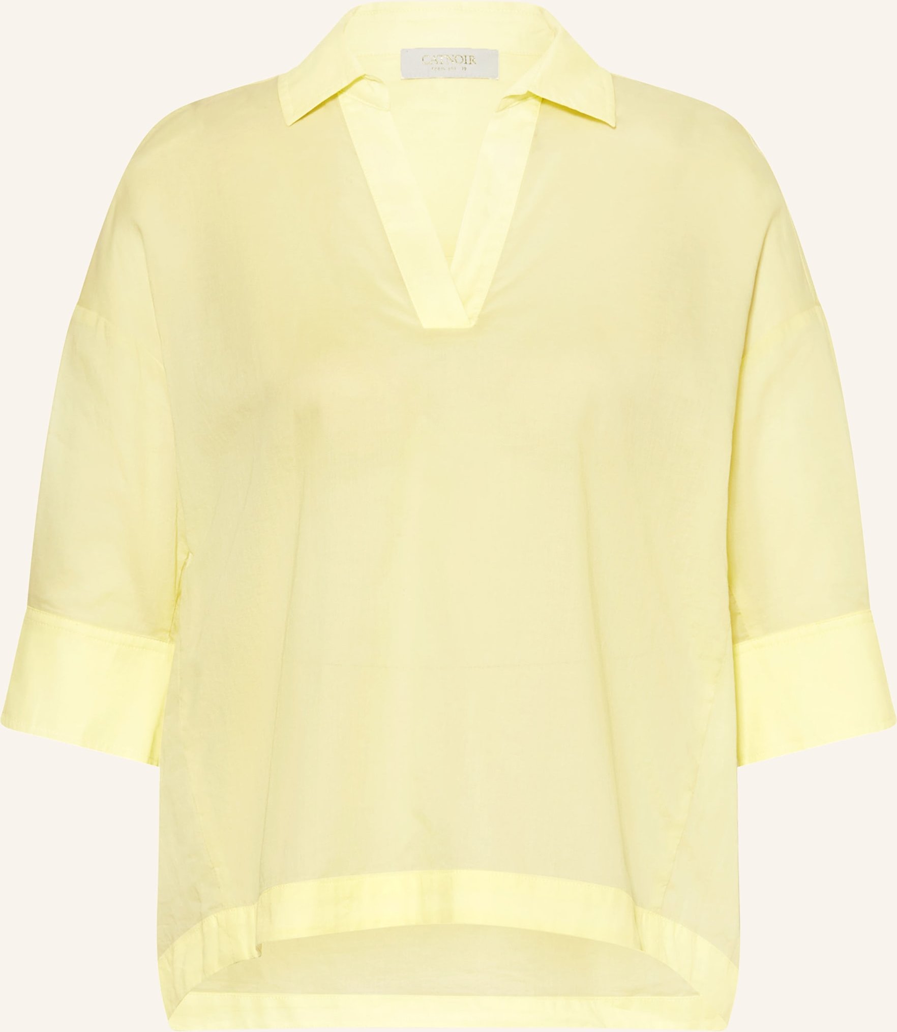 Catnoir Blusenshirt Mit 3/4-Arm gelb