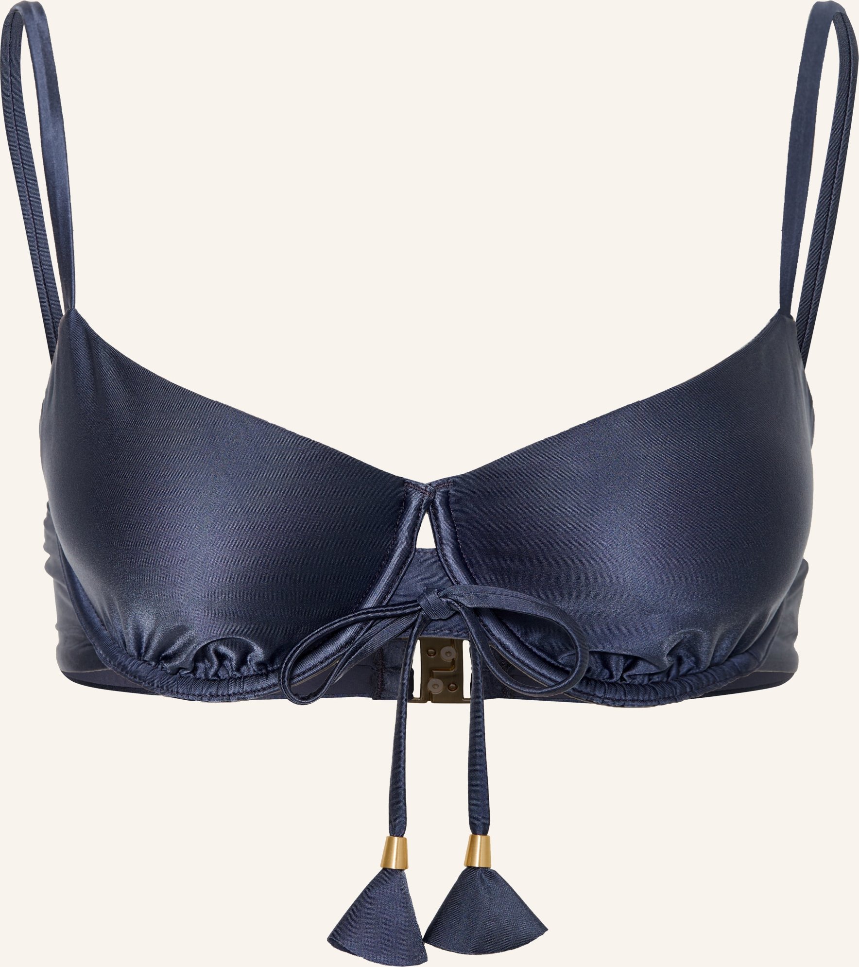 Seafolly Bügel-Bikini-Top Belle blau