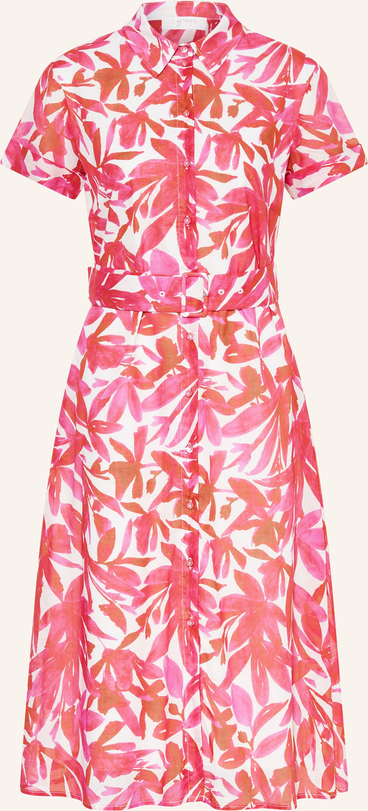 Catnoir Hemdblusenkleid pink