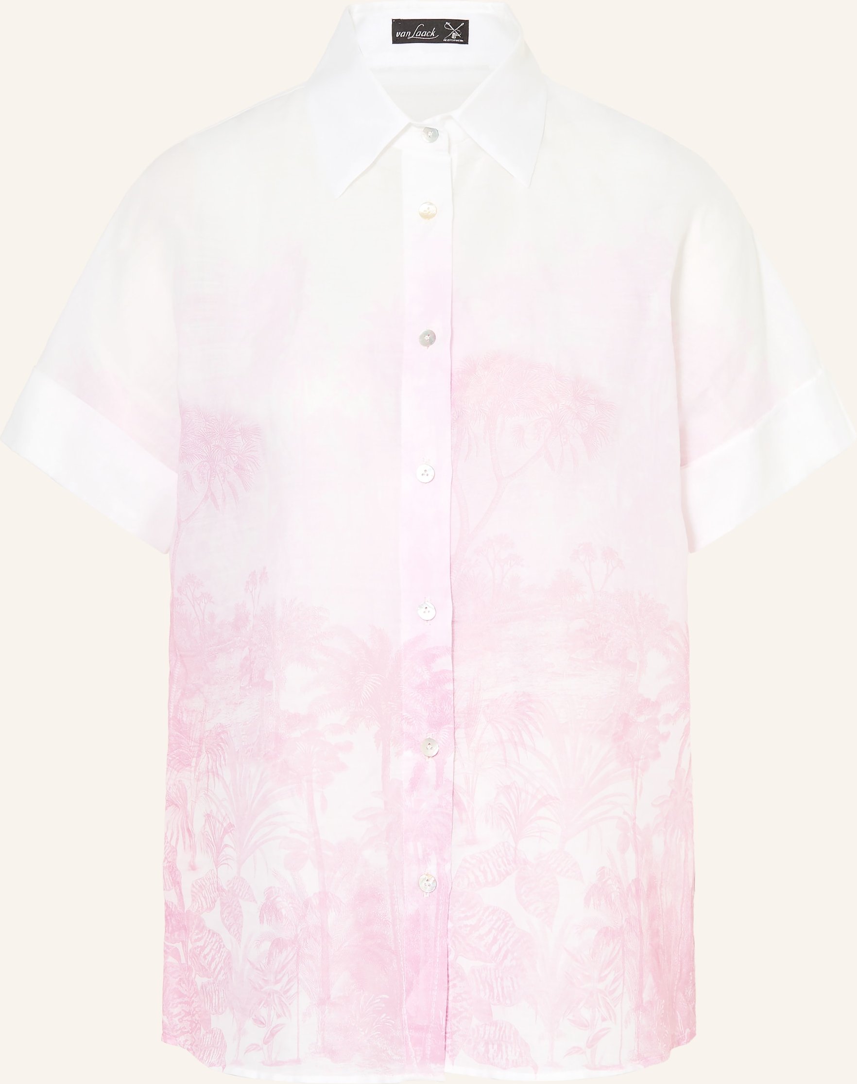 Van Laack Hemdbluse Vl-Tibsi-Brpxkn weiss