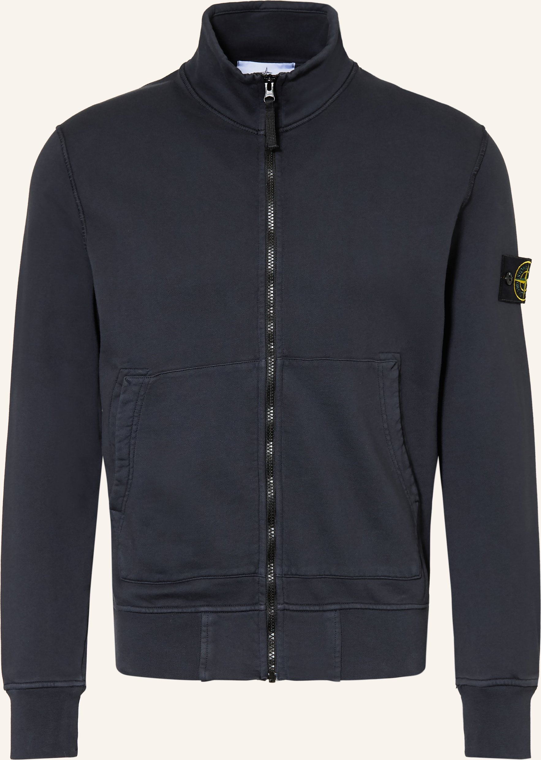 Stone Island Sweatjacke blau
