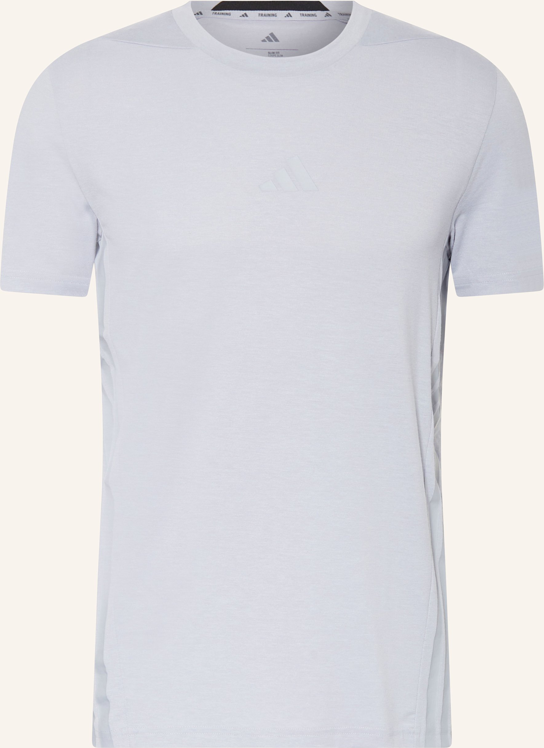 Thumbnail - Adidas T-Shirt d4t 3-Stripes grau