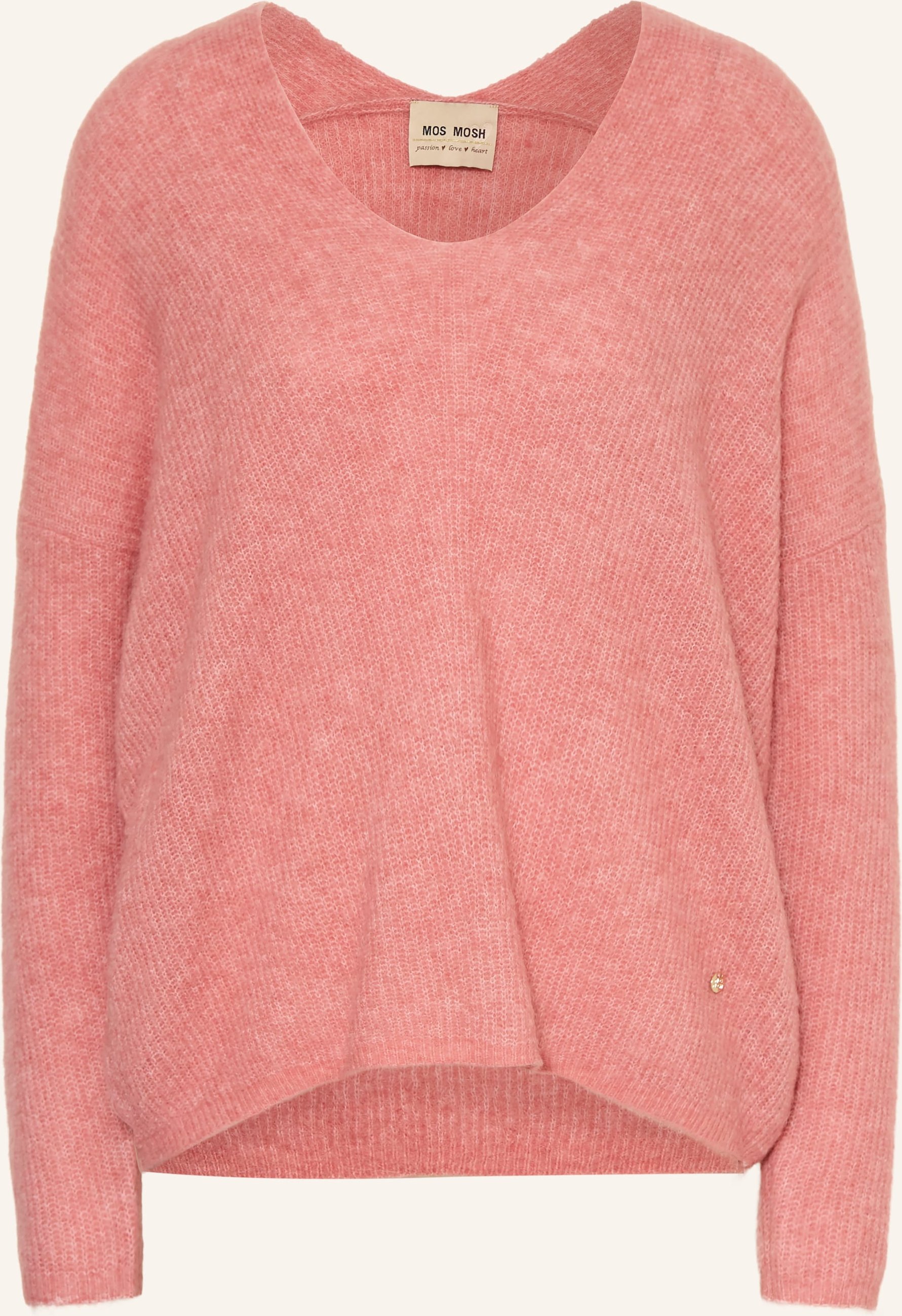 Mos Mosh Pullover Thora Mit Alpaka rosa