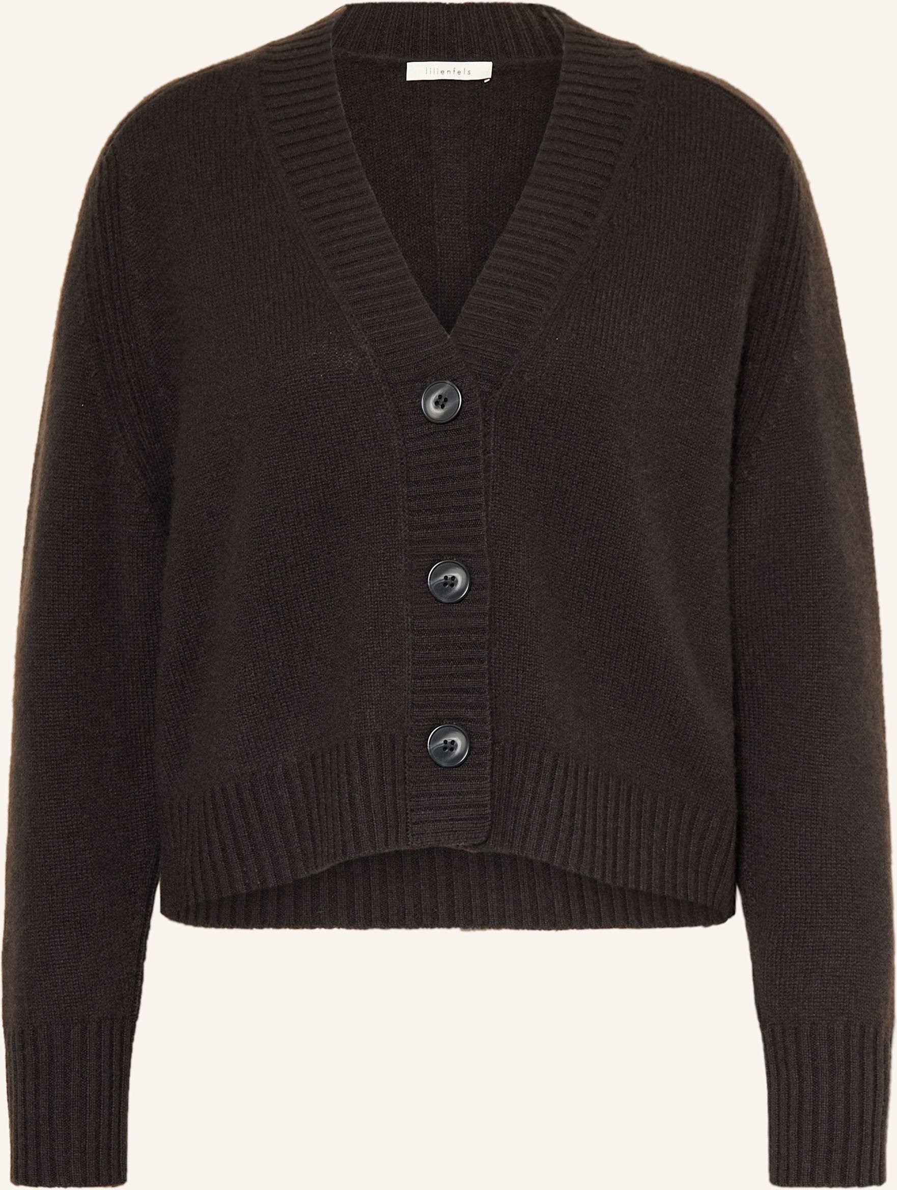 Lilienfels Strickjacke Aus Cashmere braun