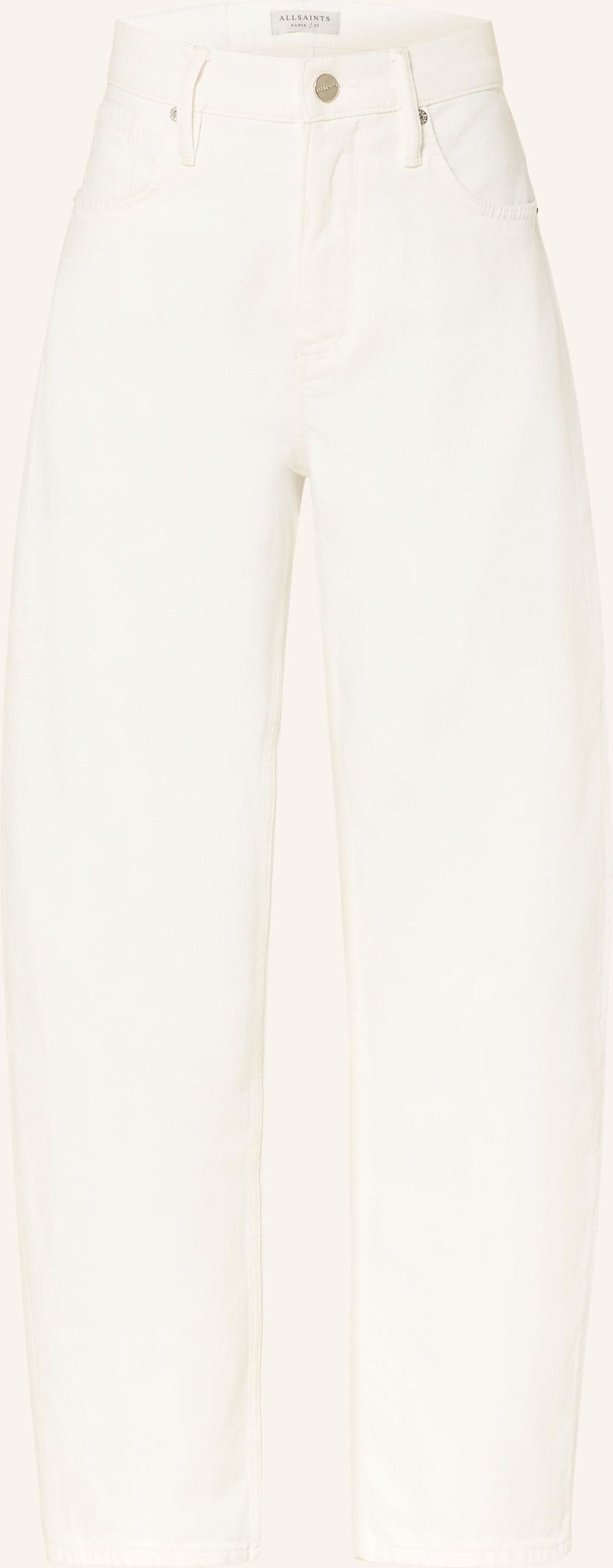 Allsaints Barrel Jeans Sadie weiss
