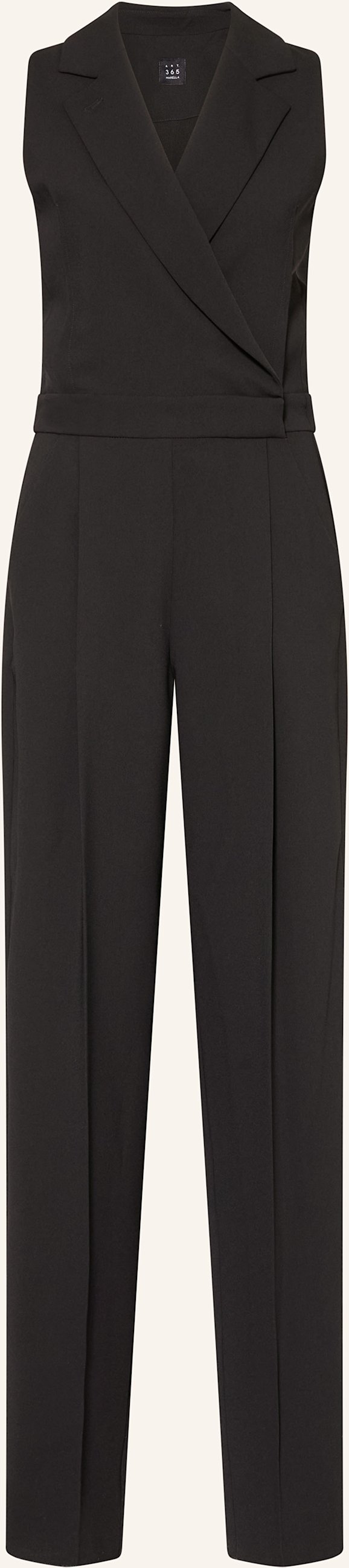 Marella Jumpsuit In Wickeloptik schwarz