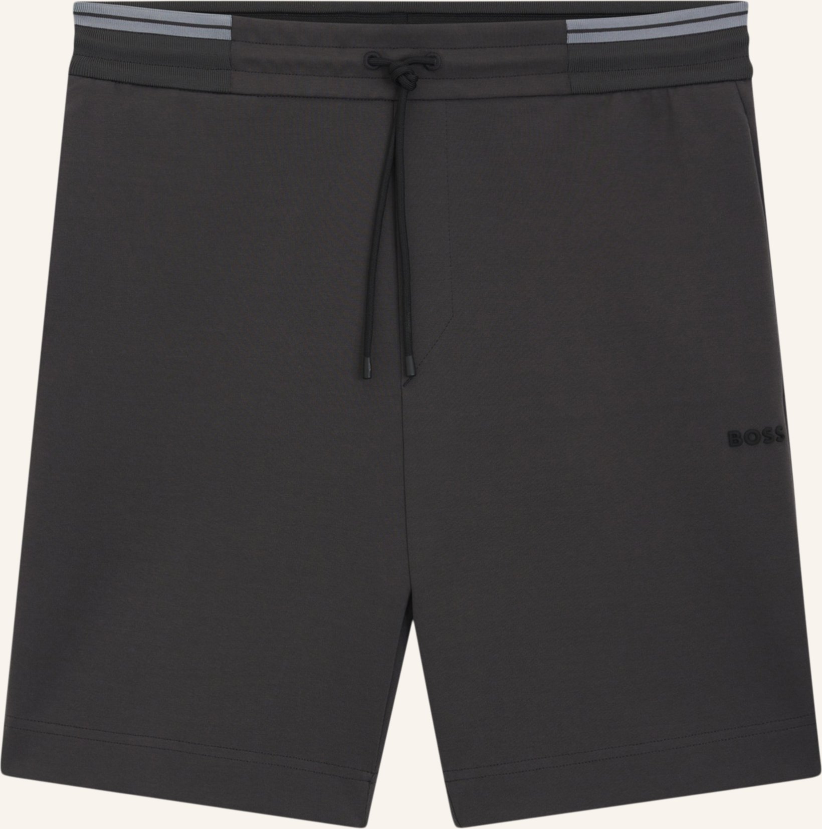 Boss Casual Hose Shorts Zone Regular Fit grau