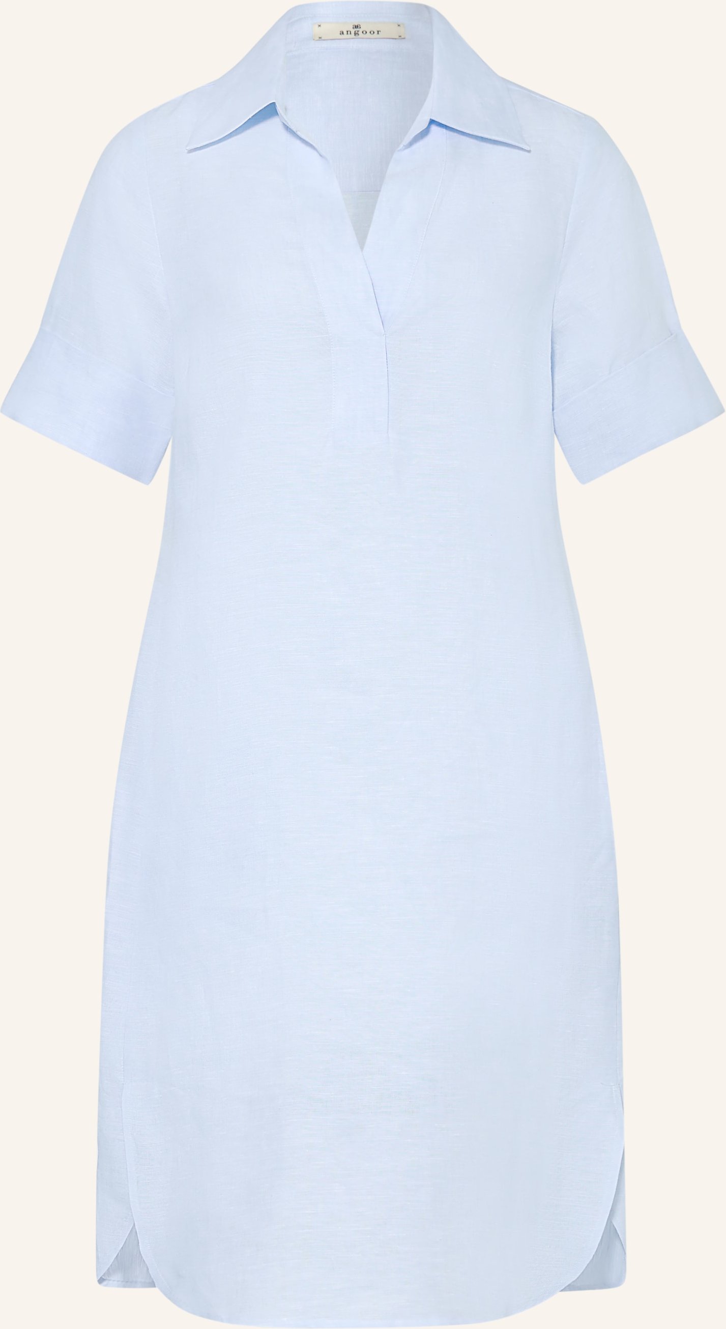 Angoor Leinenkleid Esther blau