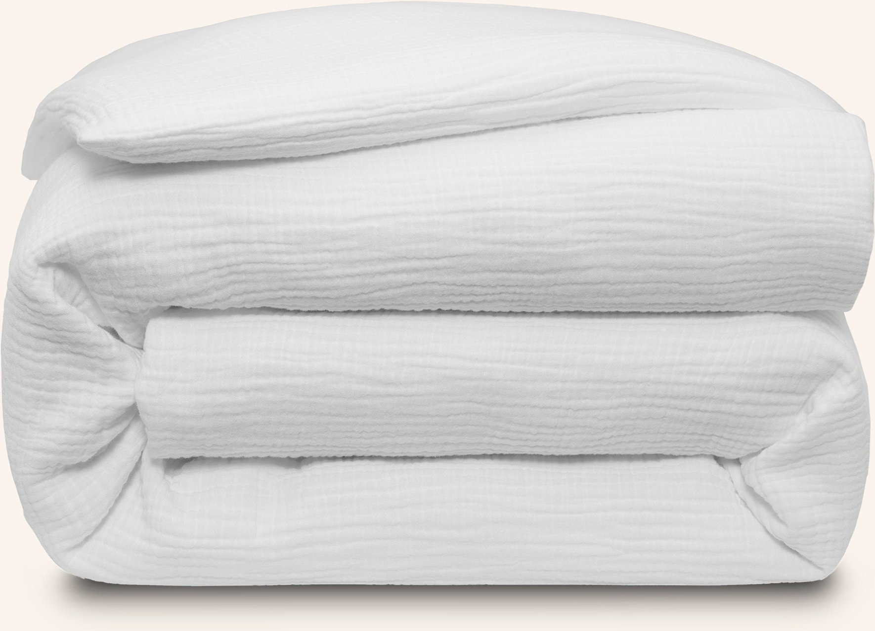 Royfort Bettbezug Musselin weiss