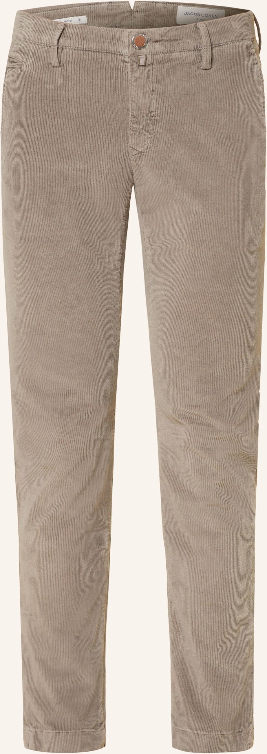 Thumbnail - Jacob Cohen Cordchino Bobby Slim Fit beige