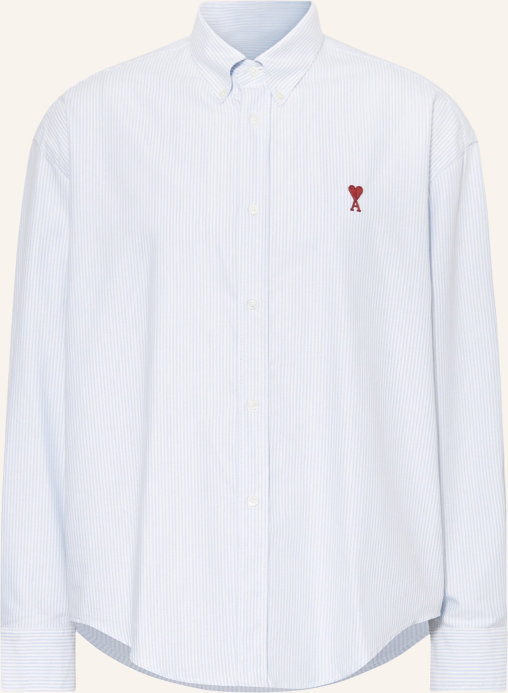 Ami Paris Hemd Comfort Fit blau