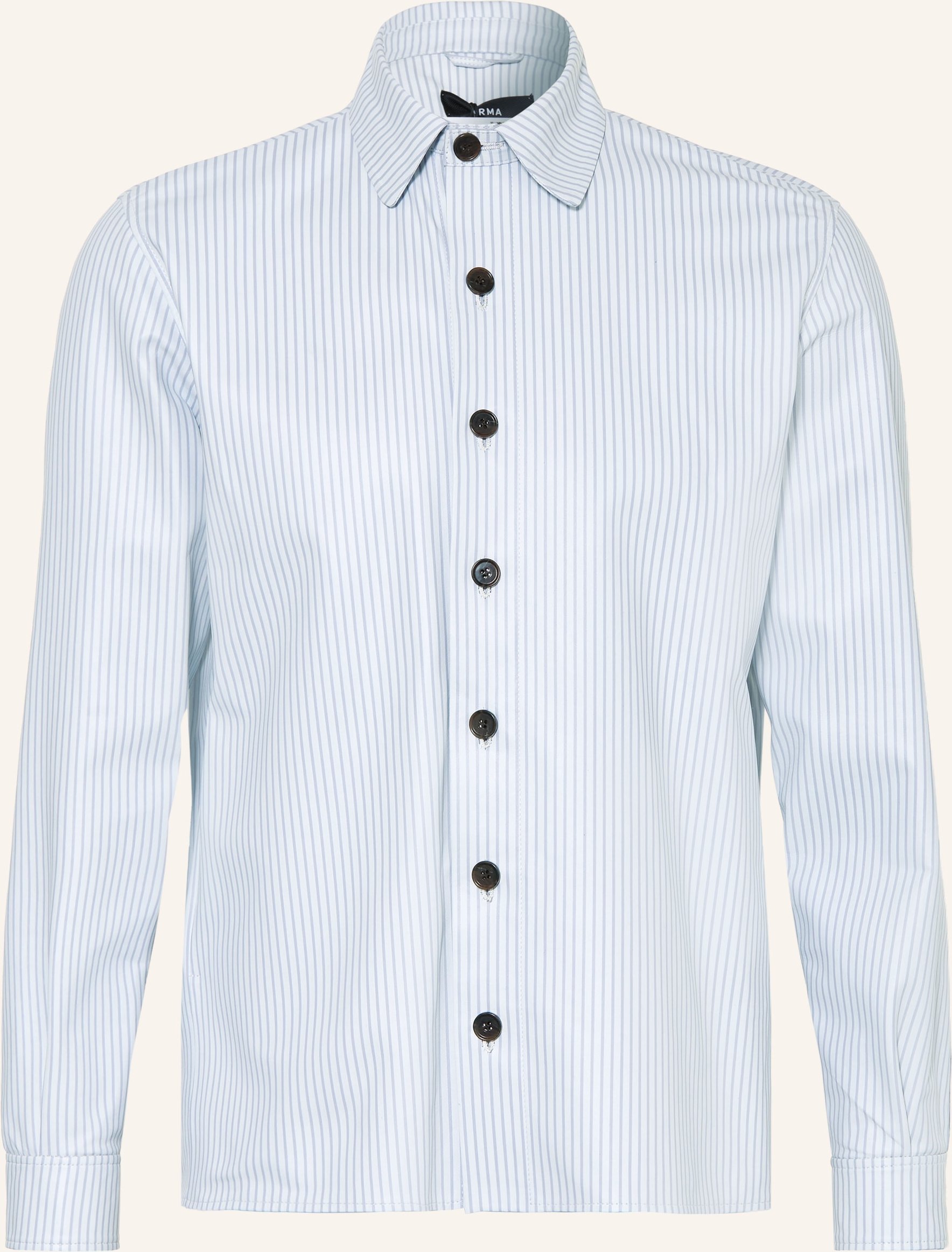 Arma Leder-Overjacket Lush blau