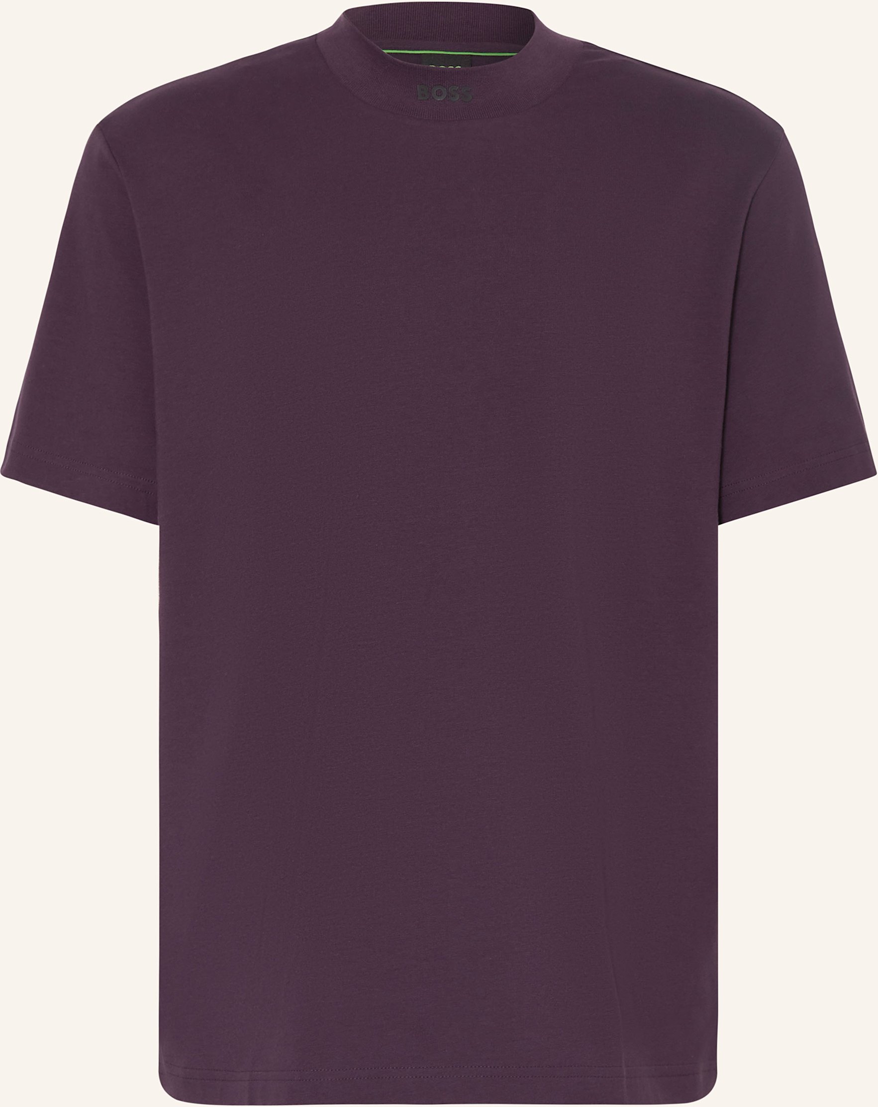 Boss T-Shirt Collar Zone lila