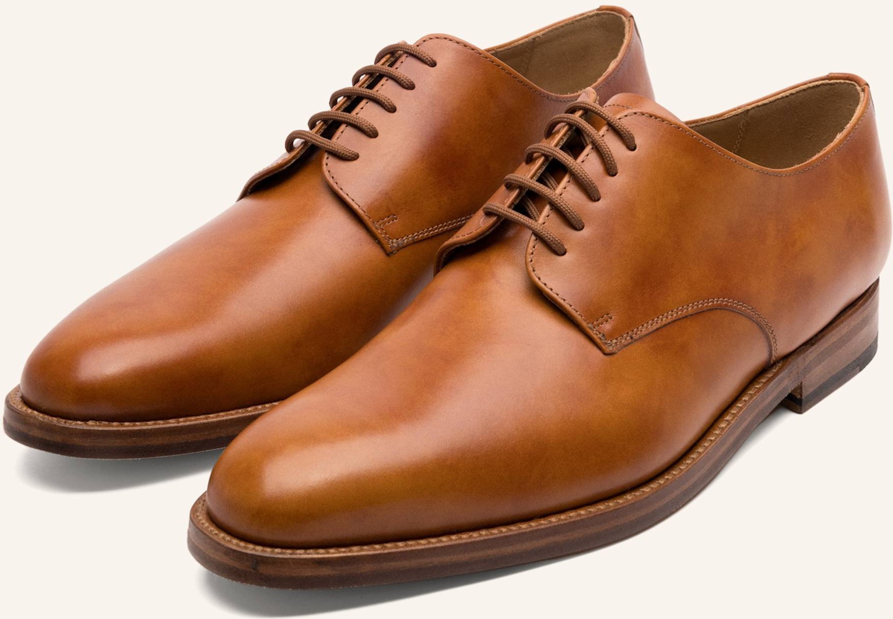 Heinrich Dinkelacker Schnürer Luzern Plain Tc braun