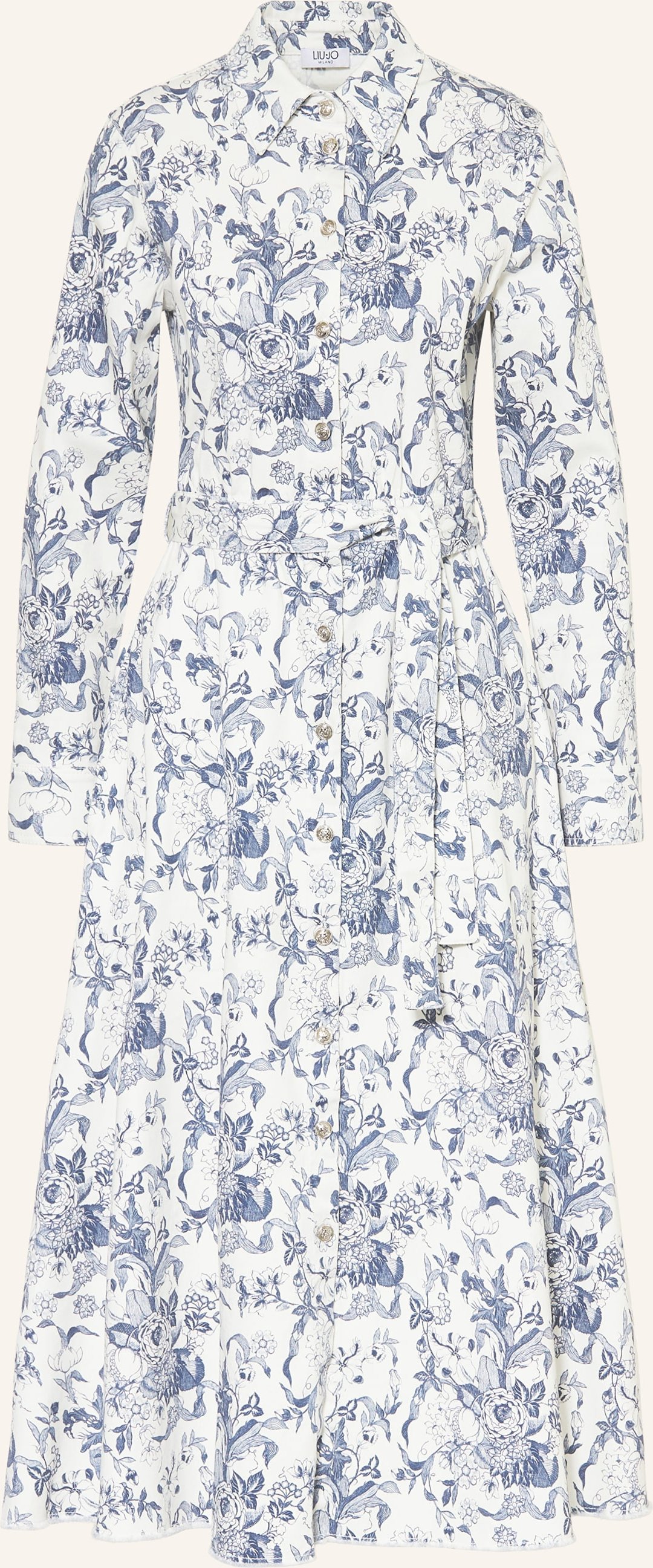 Liu Jo Hemdblusenkleid weiss