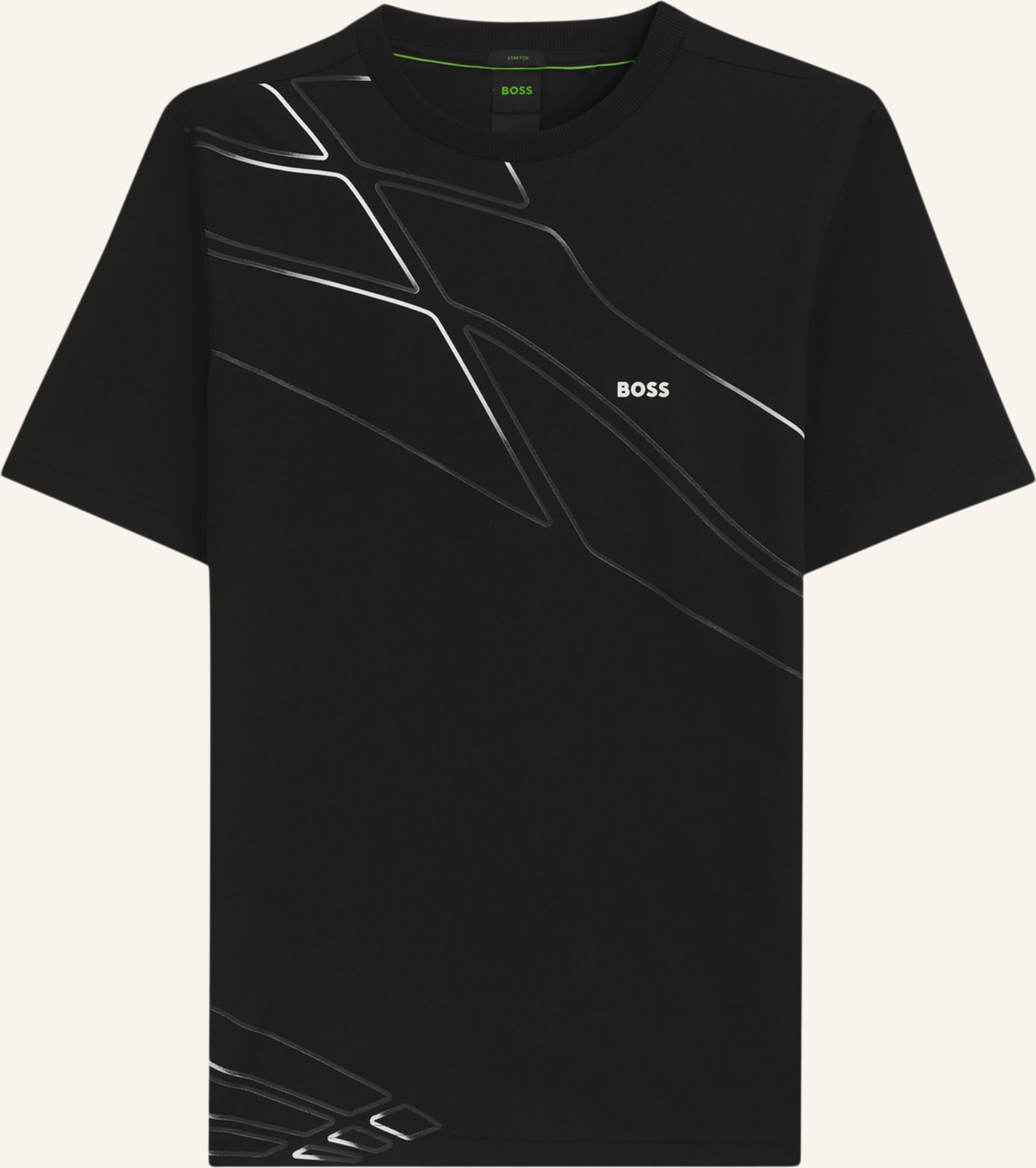Boss T-Shirt Tee 10_In schwarz