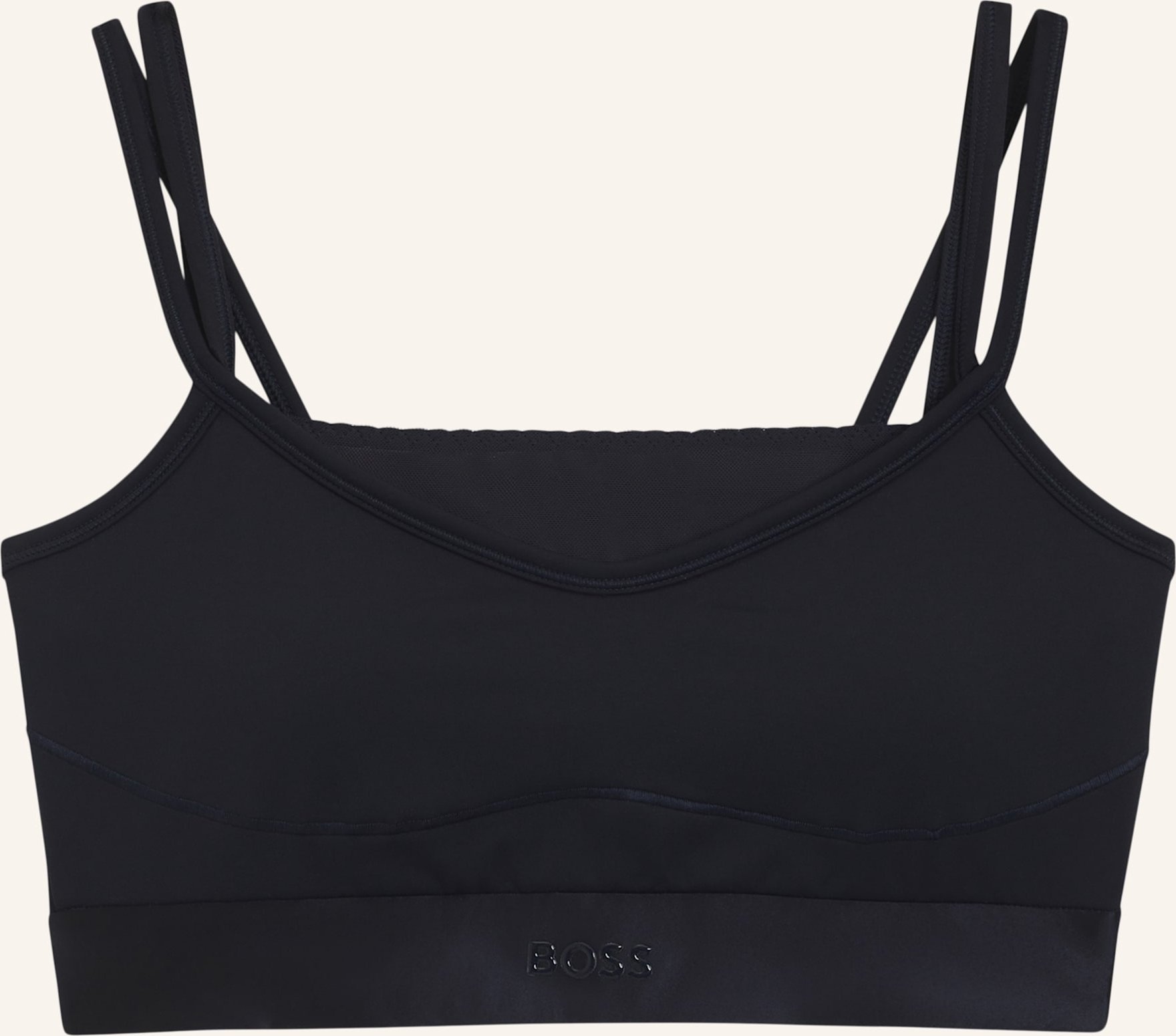 Boss Casual Top Edele Slim Fit blau