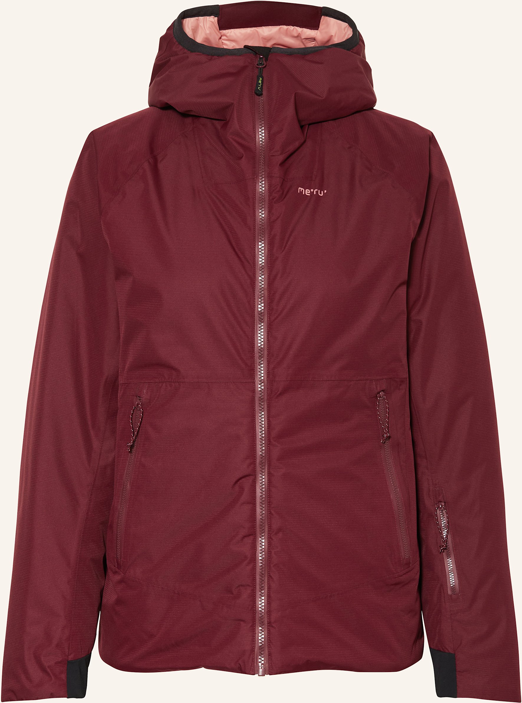 Me°Ru' Funktionsjacke Pilot Point rot