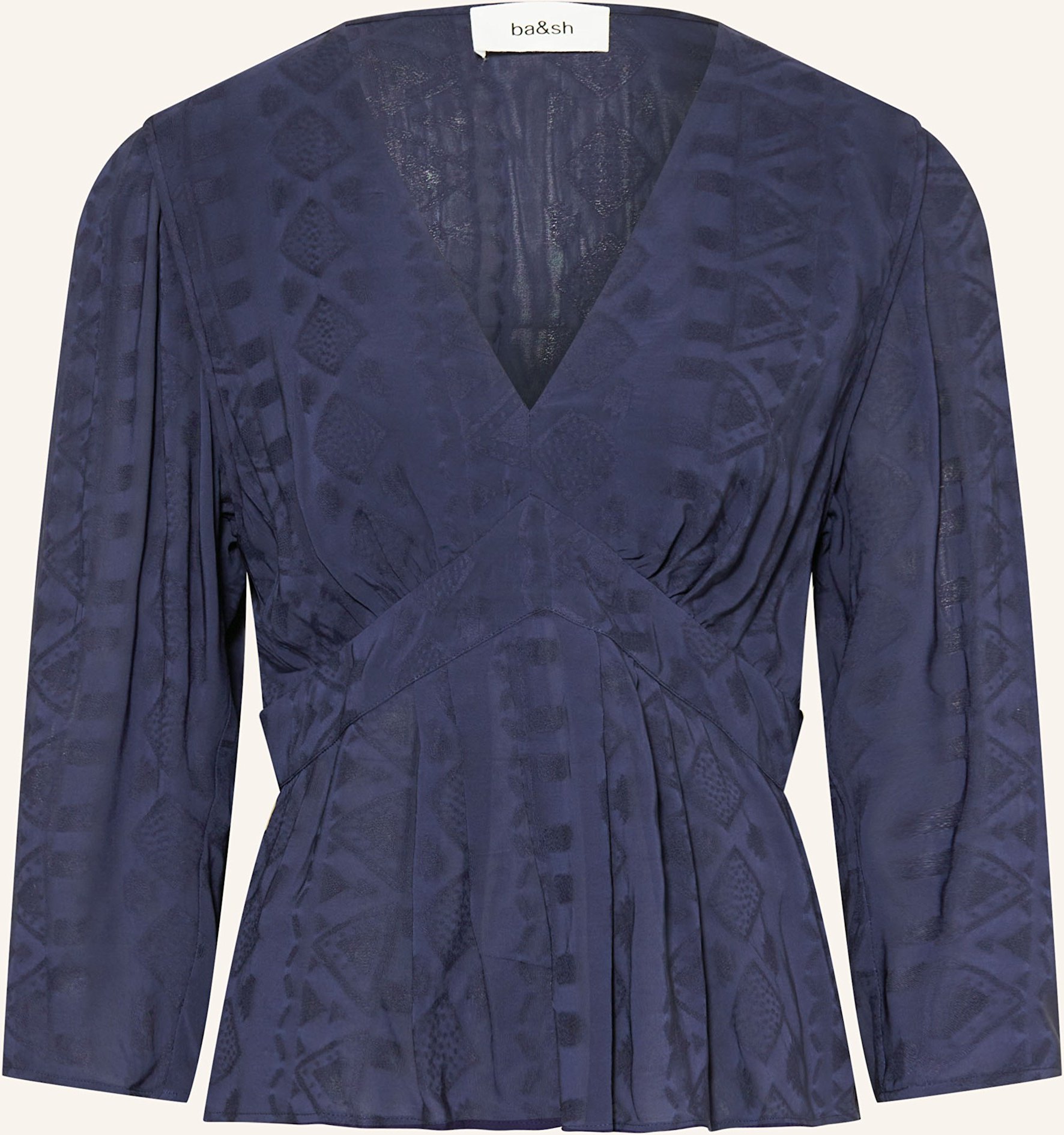 Ba&Sh Blusenshirt Idol Mit 3/4-Arm blau