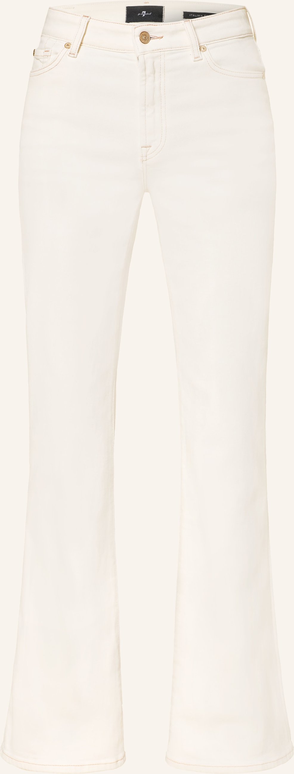 7 For All Mankind Bootcut Jeans The Leggy weiss