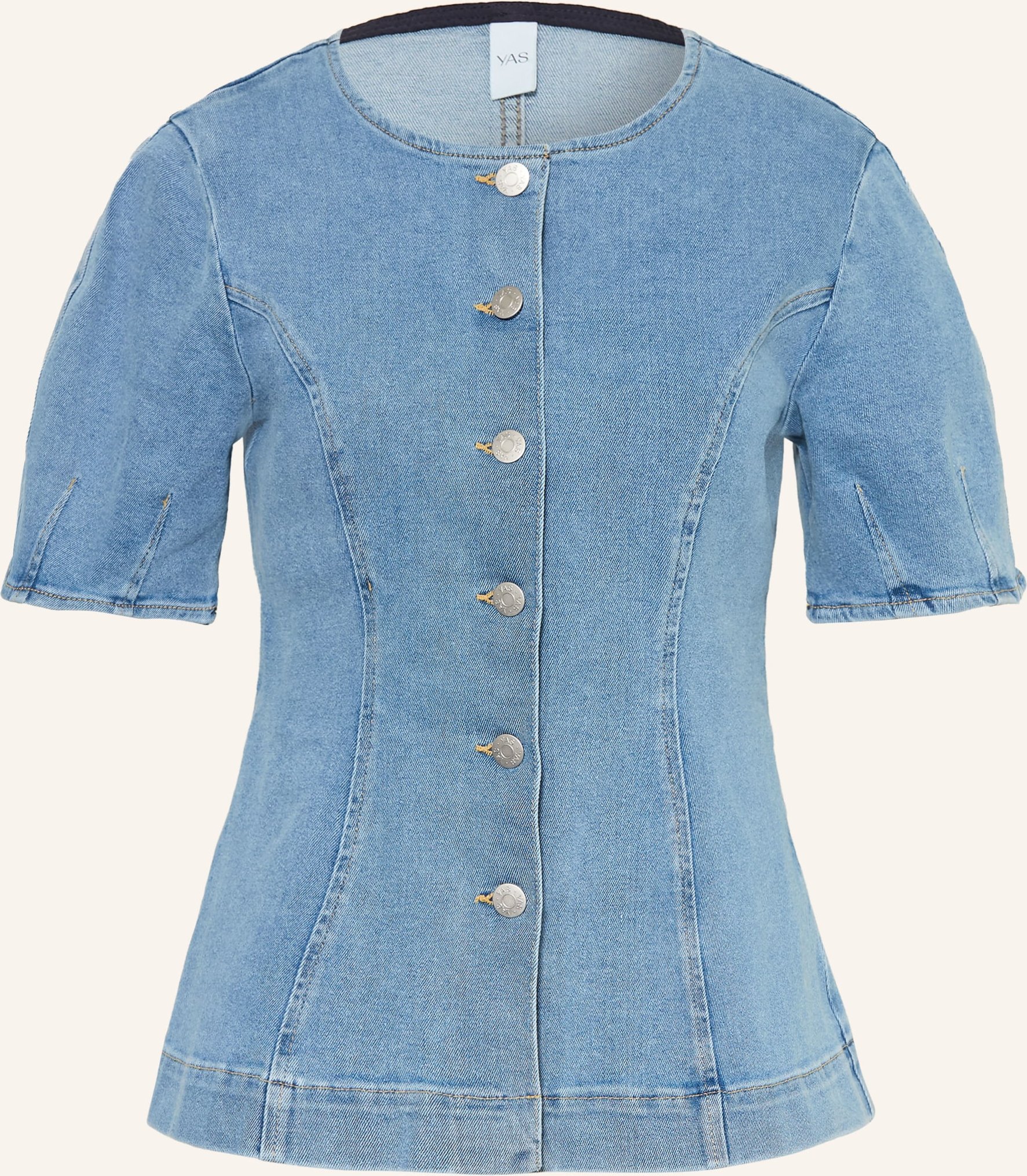 Y.A.S. Jeansbluse blau