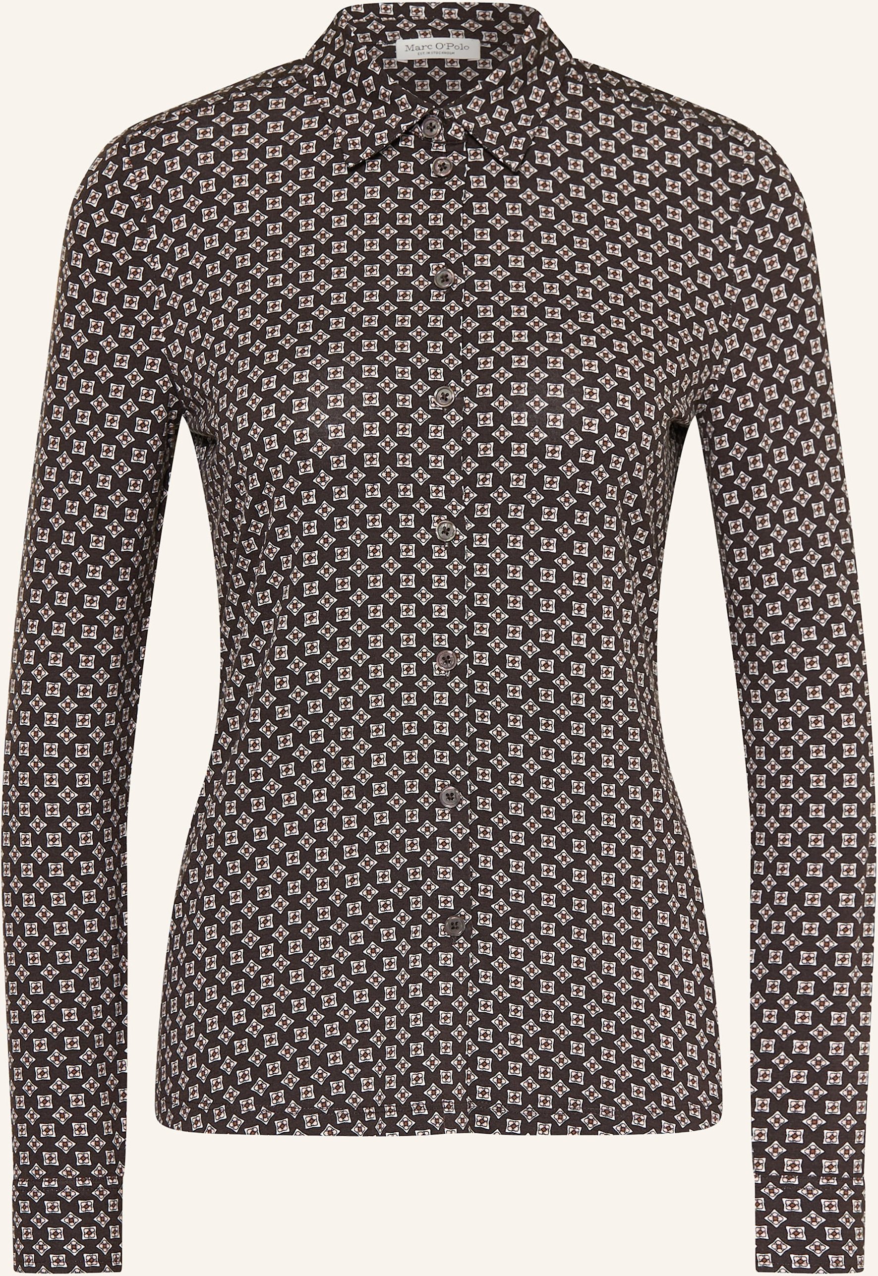 Marc O'polo Hemdbluse braun
