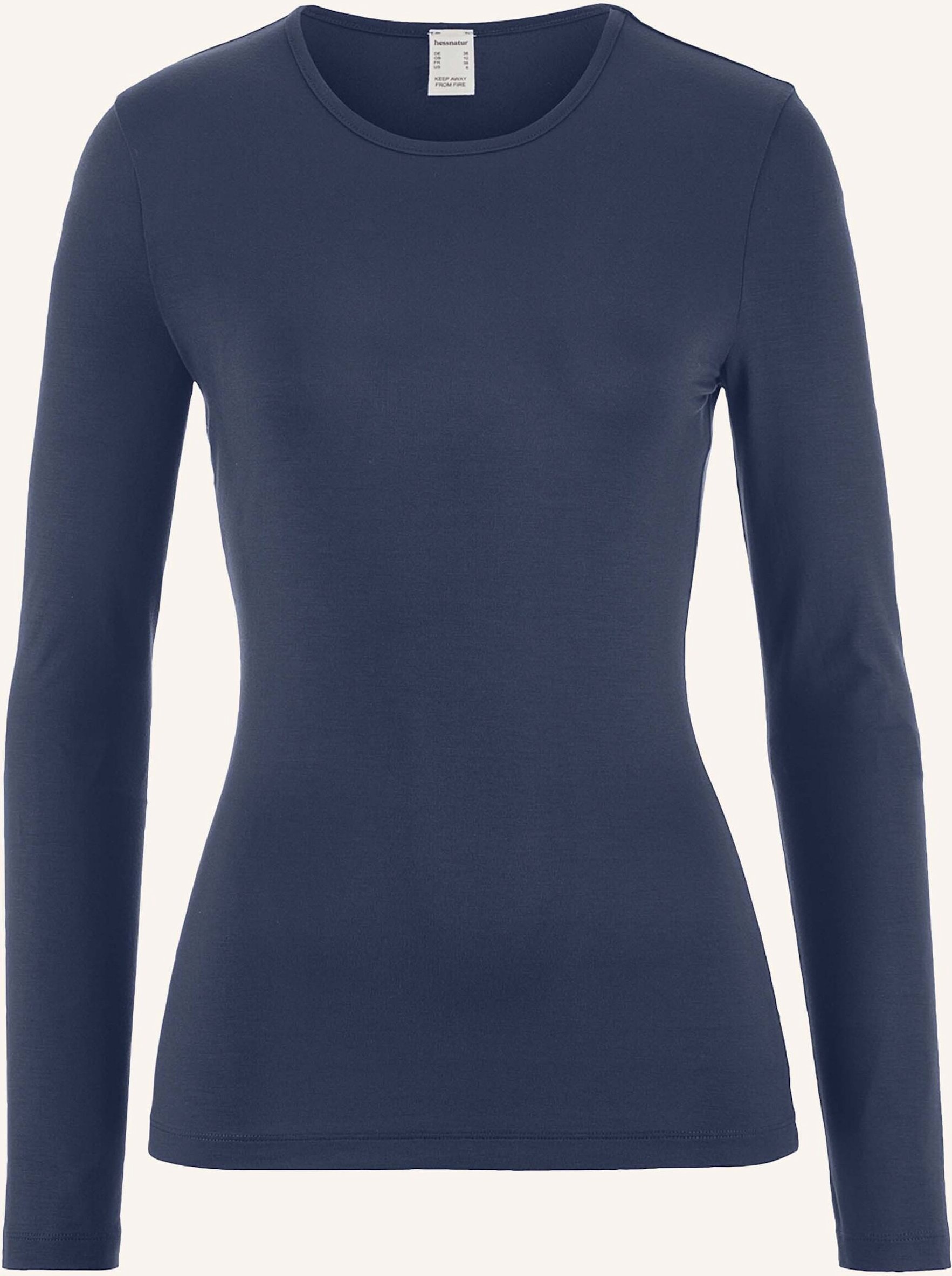 Hessnatur Longsleeve blau