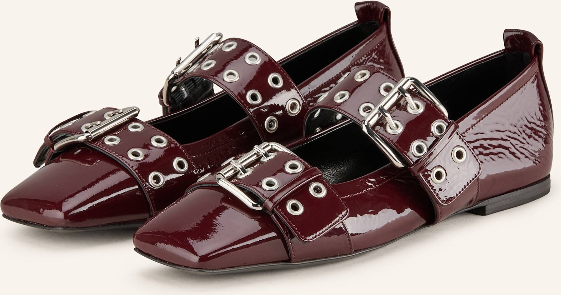 Kennel & Schmenger Mary-Jane-Ballerinas Leila rot