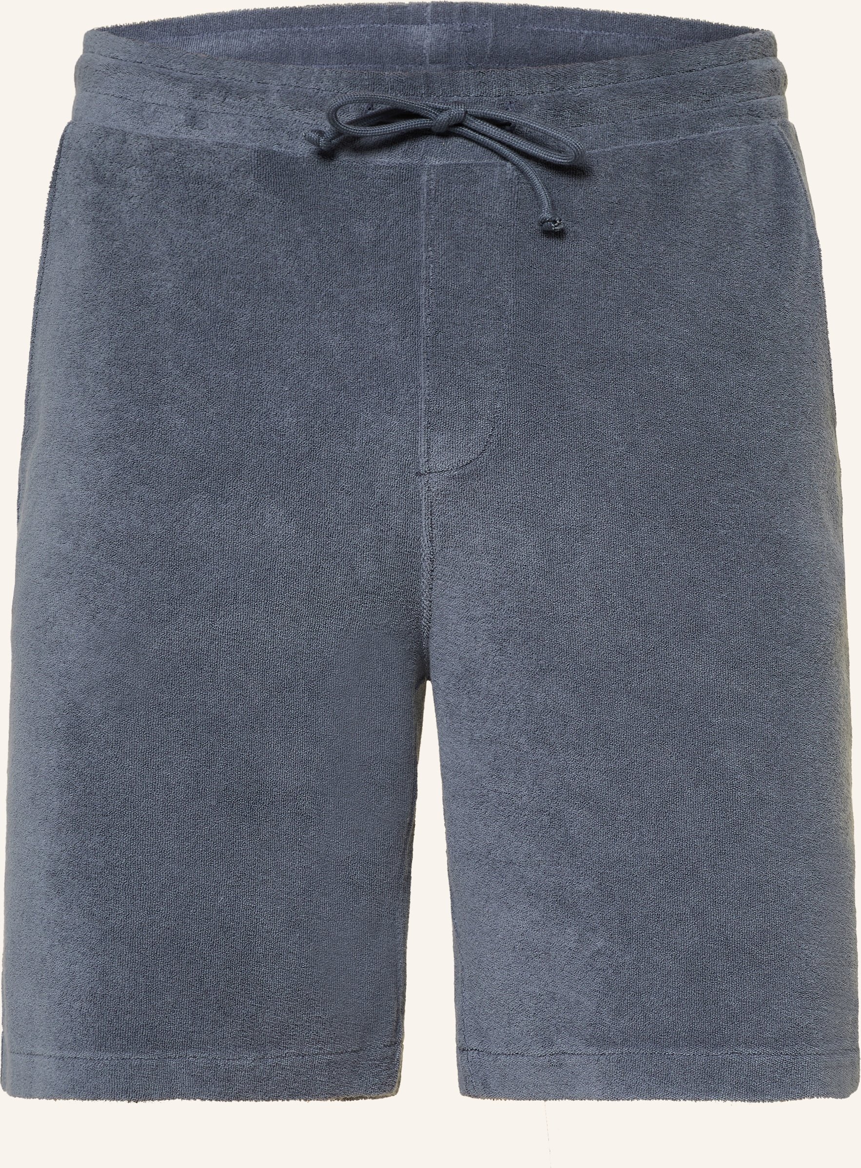 Juvia Frottee-Shorts Dameon blau