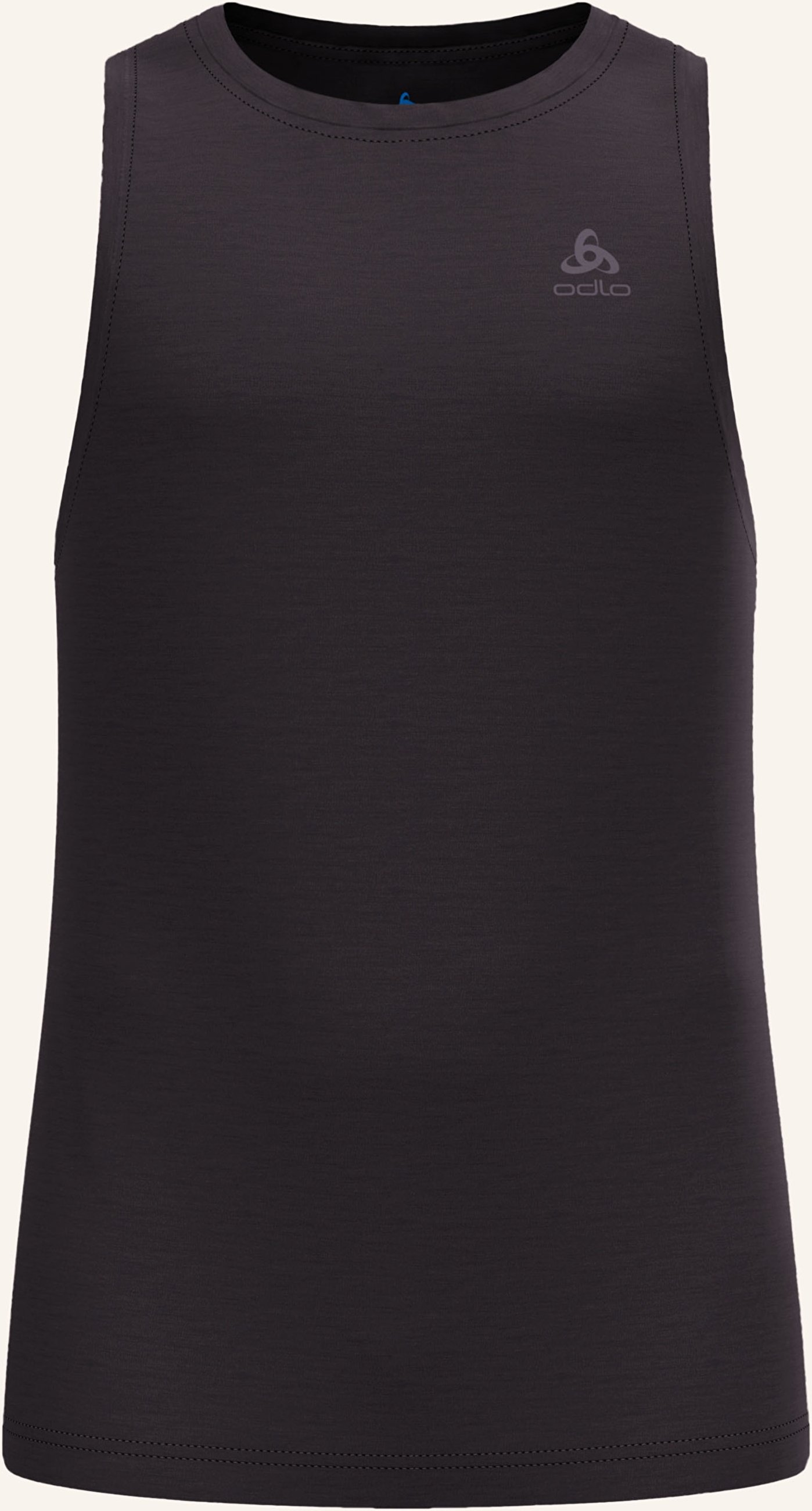 Thumbnail - Odlo Funktionswäsche-Top Natural Merino 160 Aus Merinowolle schwarz