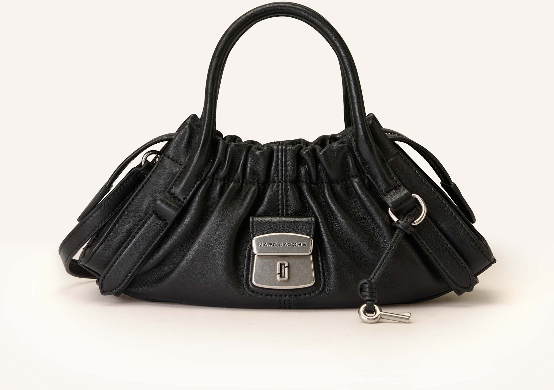 Thumbnail - Marc Jacobs Handtasche The Cristina Small Satchel schwarz