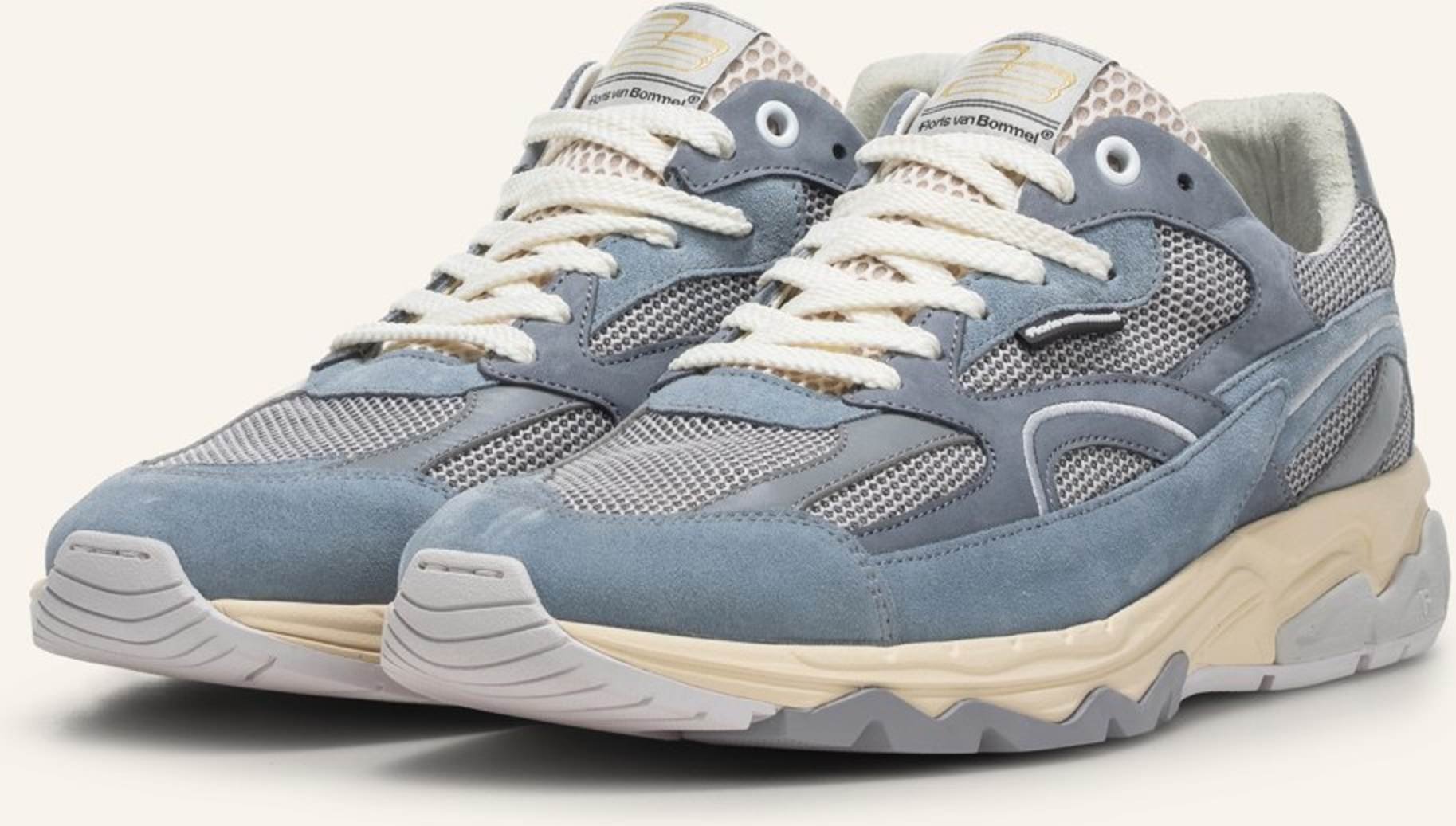 Floris Van Bommel Sneaker De Rezer 01 blau