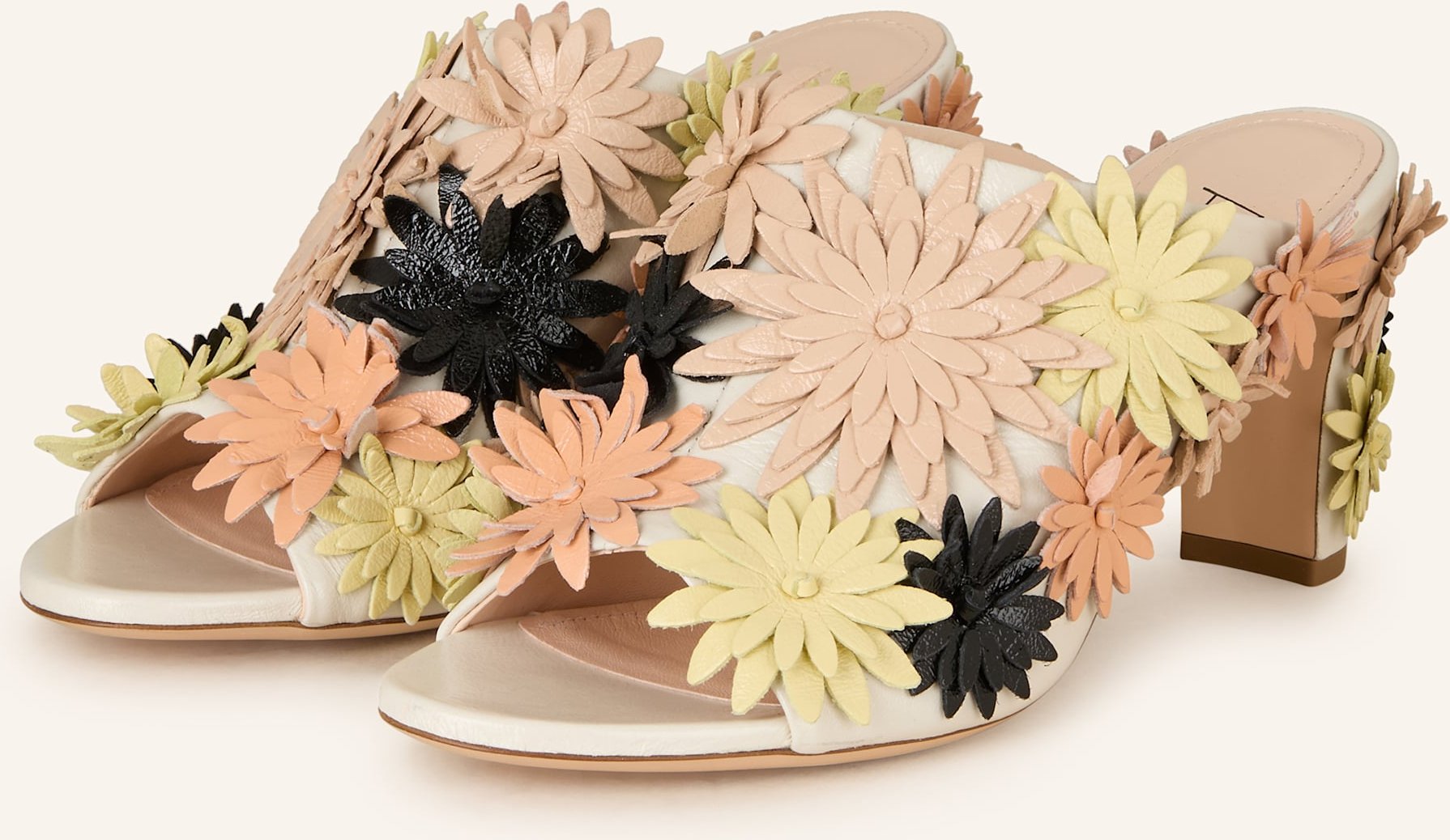 Agl Mules Daisy weiss