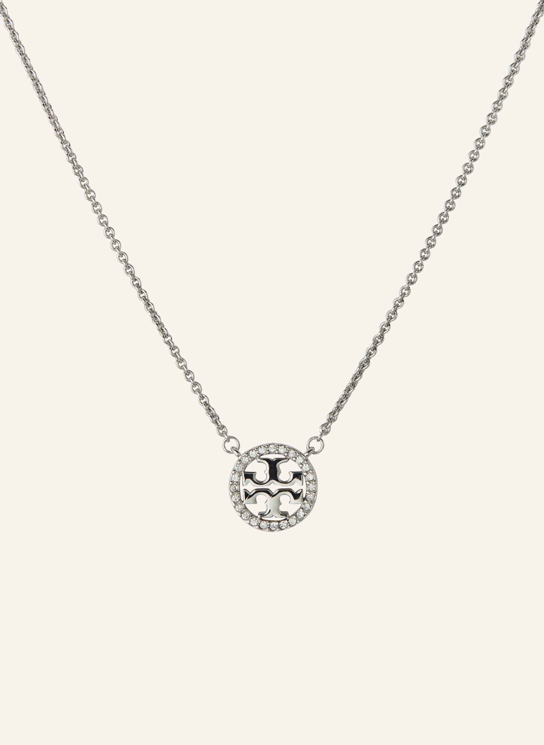 Tory Burch Halskette Miller silber