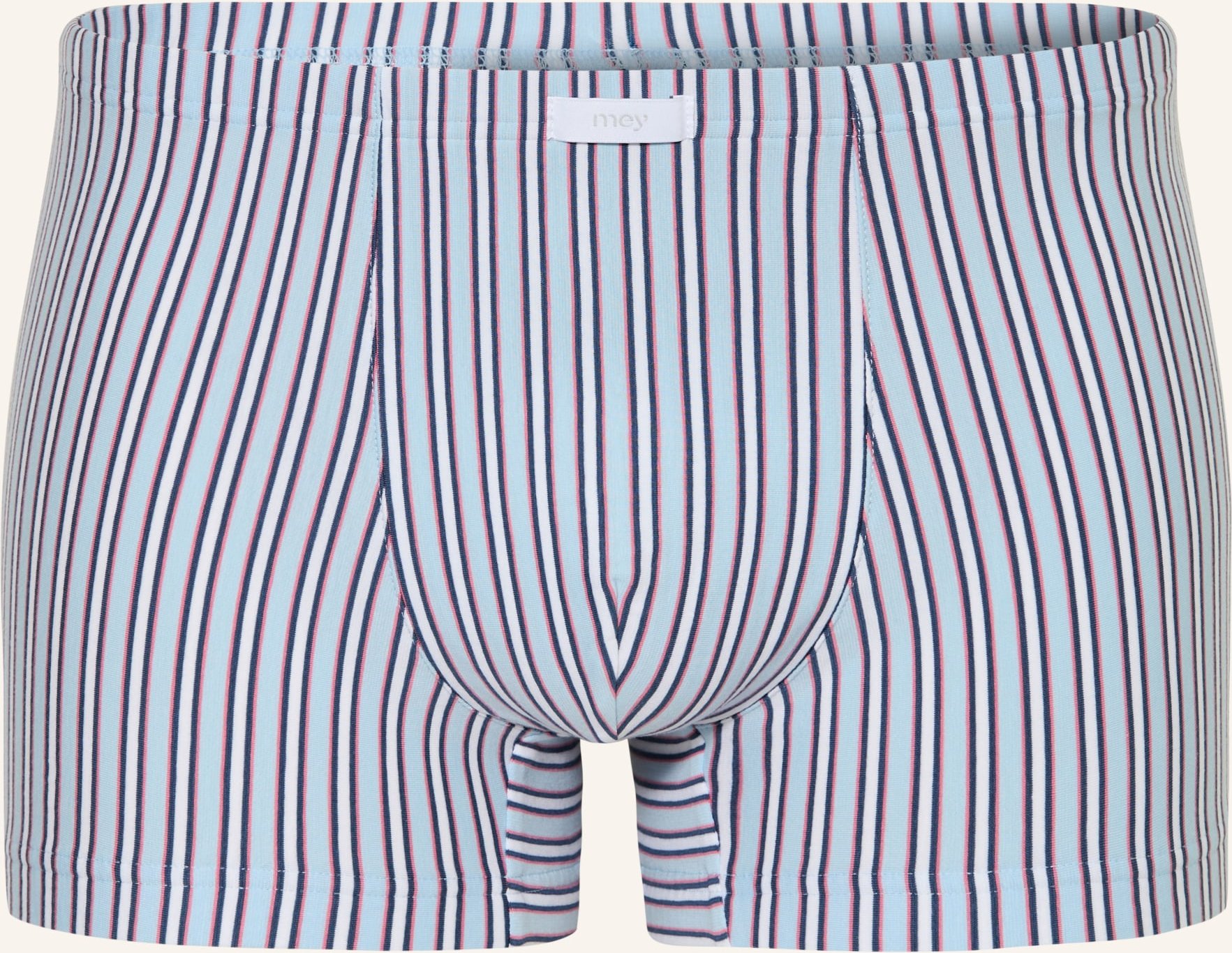 Mey Boxershorts Rasberry Stripes blau