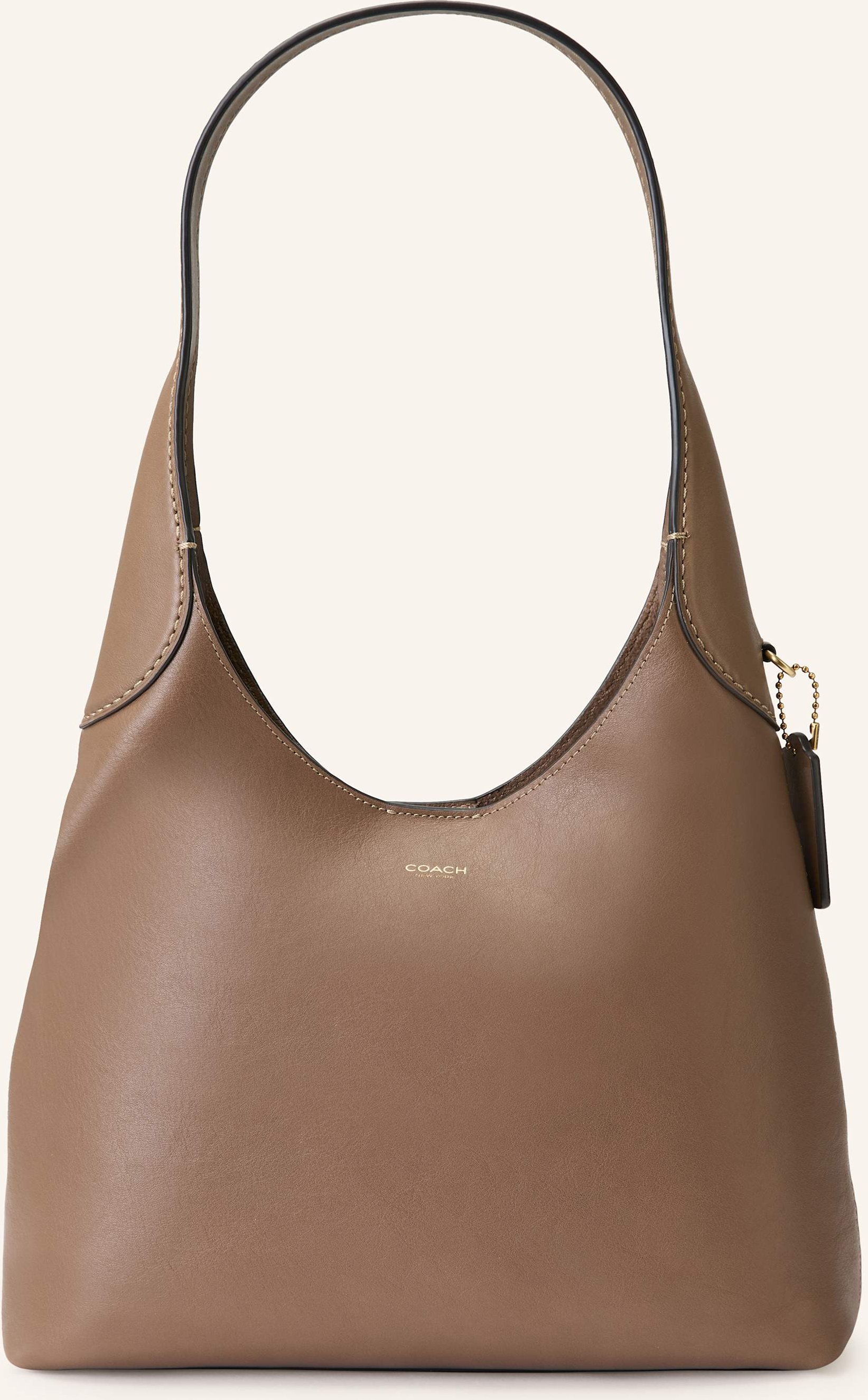 Coach Beuteltasche Brooklyn beige