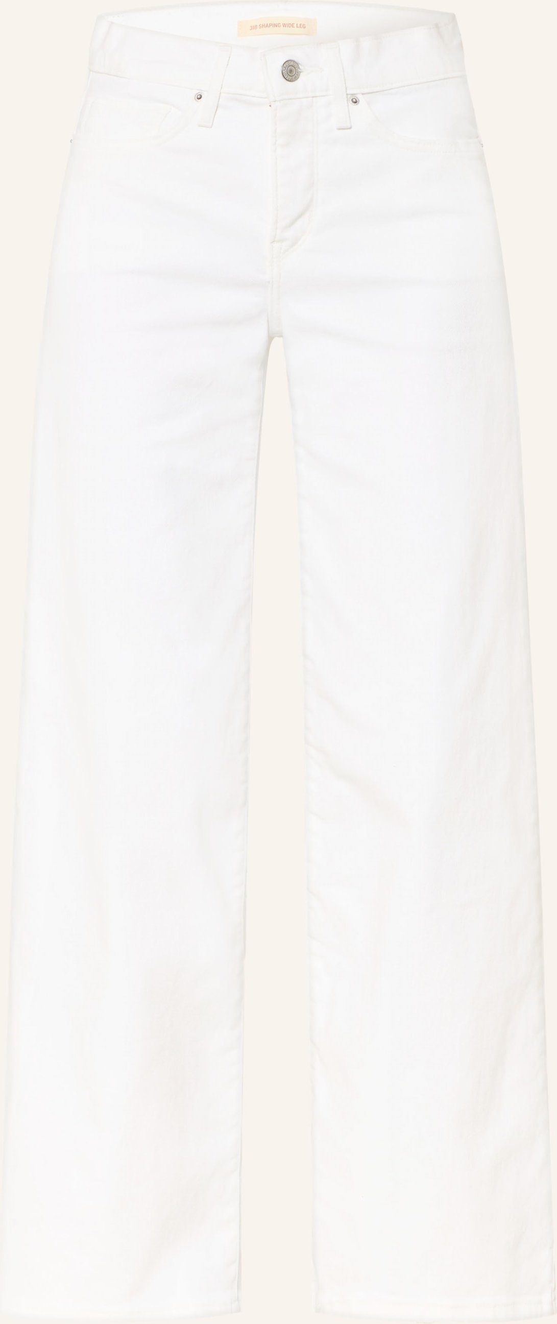 Levi's® Wide Leg Jeans 318 Shaping weiss