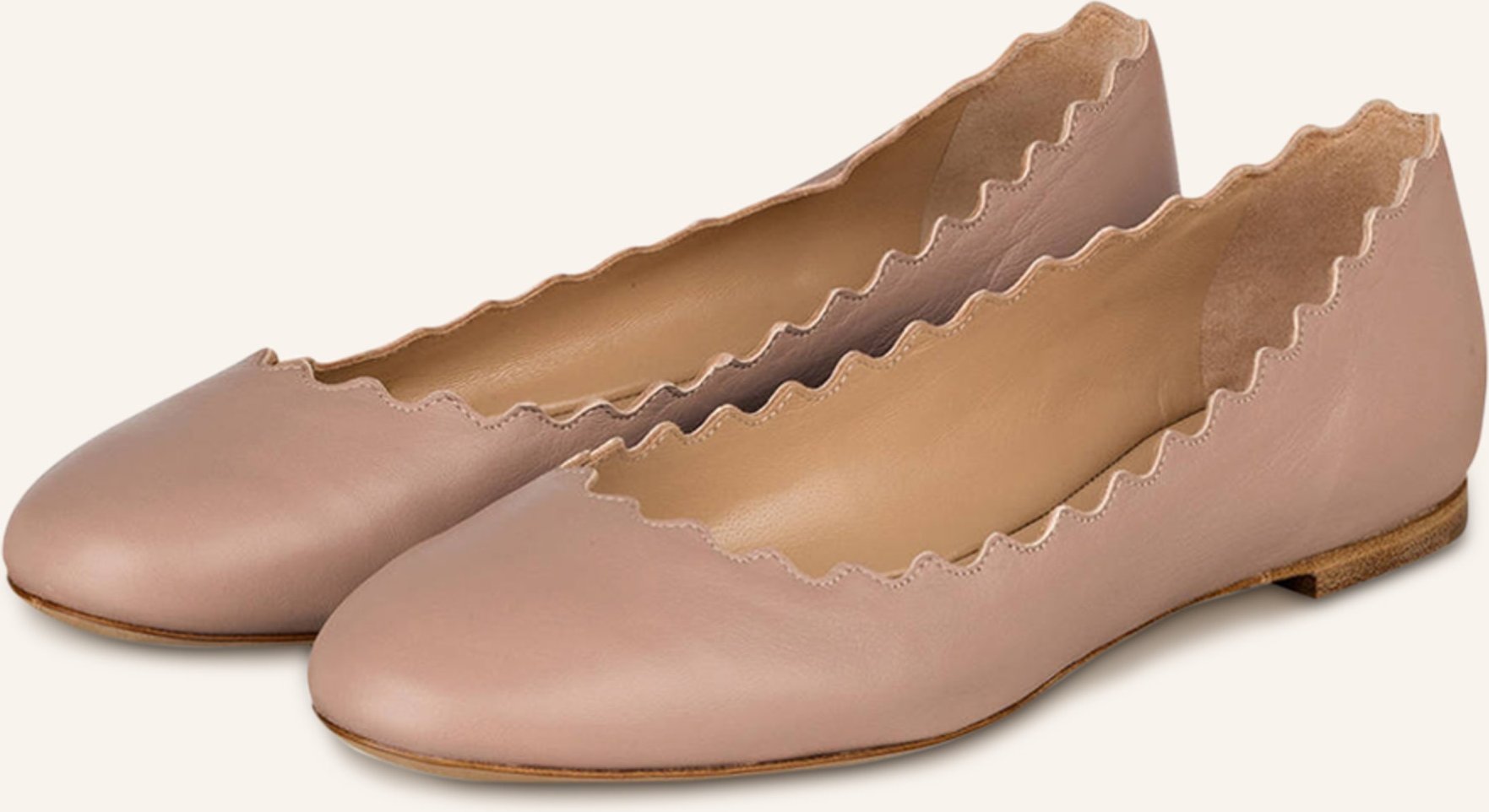 Chloé Ballerinas Lauren rosa