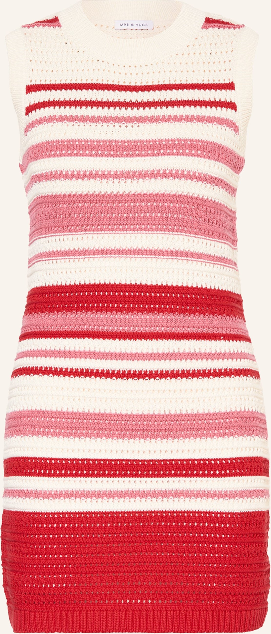 Mrs & Hugs Strickkleid pink