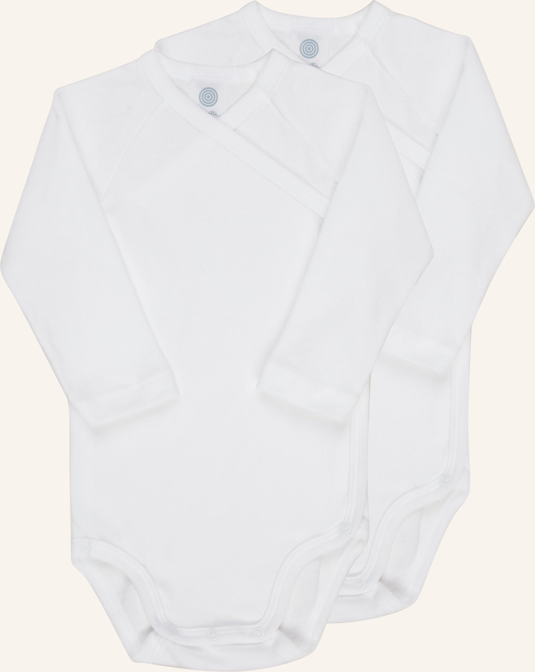 Sanetta 2er-Pack Wickelbodies weiss
