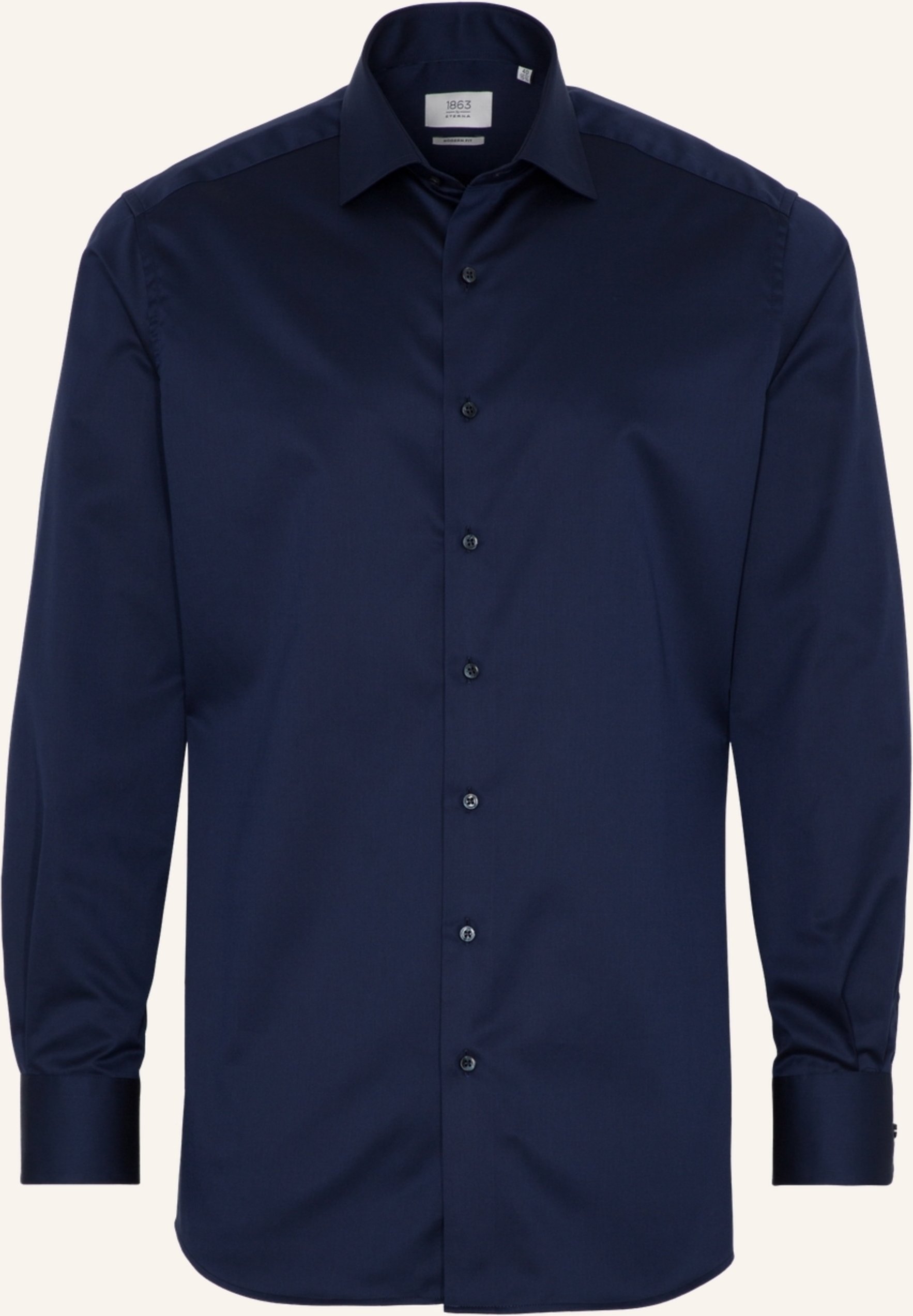 Thumbnail - 1863 By Eterna Hemd Modern Fit blau