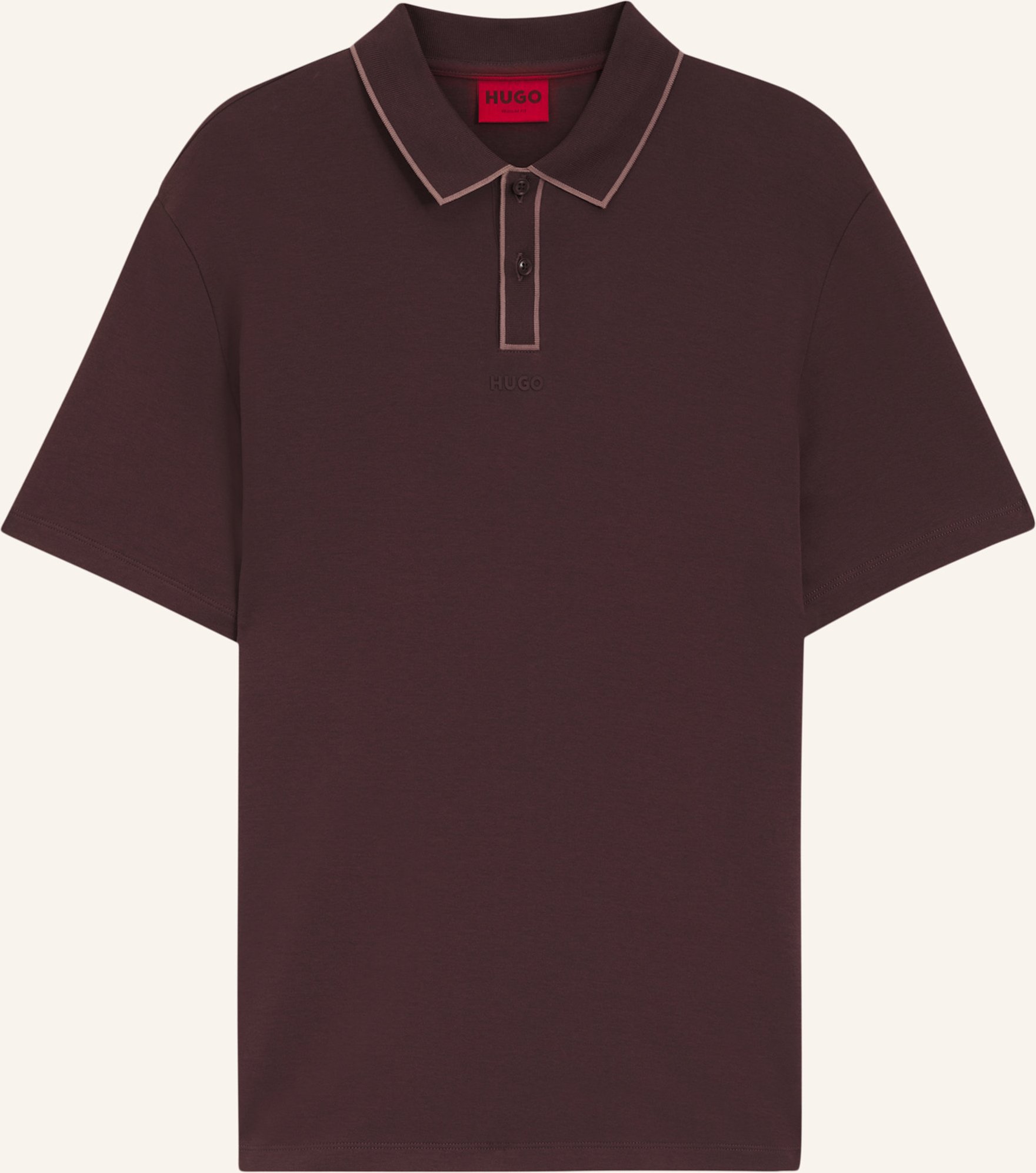 Hugo Poloshirt Dalumo Regular Fit braun