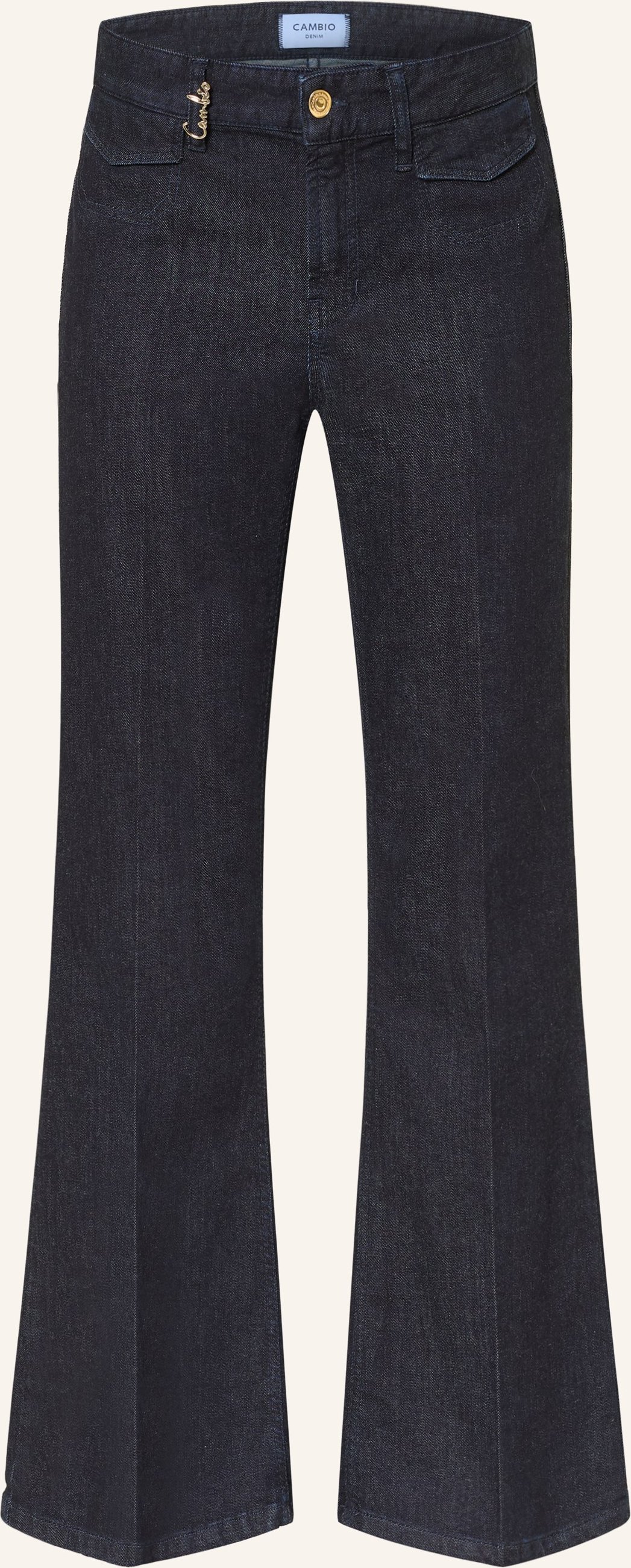 Cambio Bootcut Jeans Fabienne blau