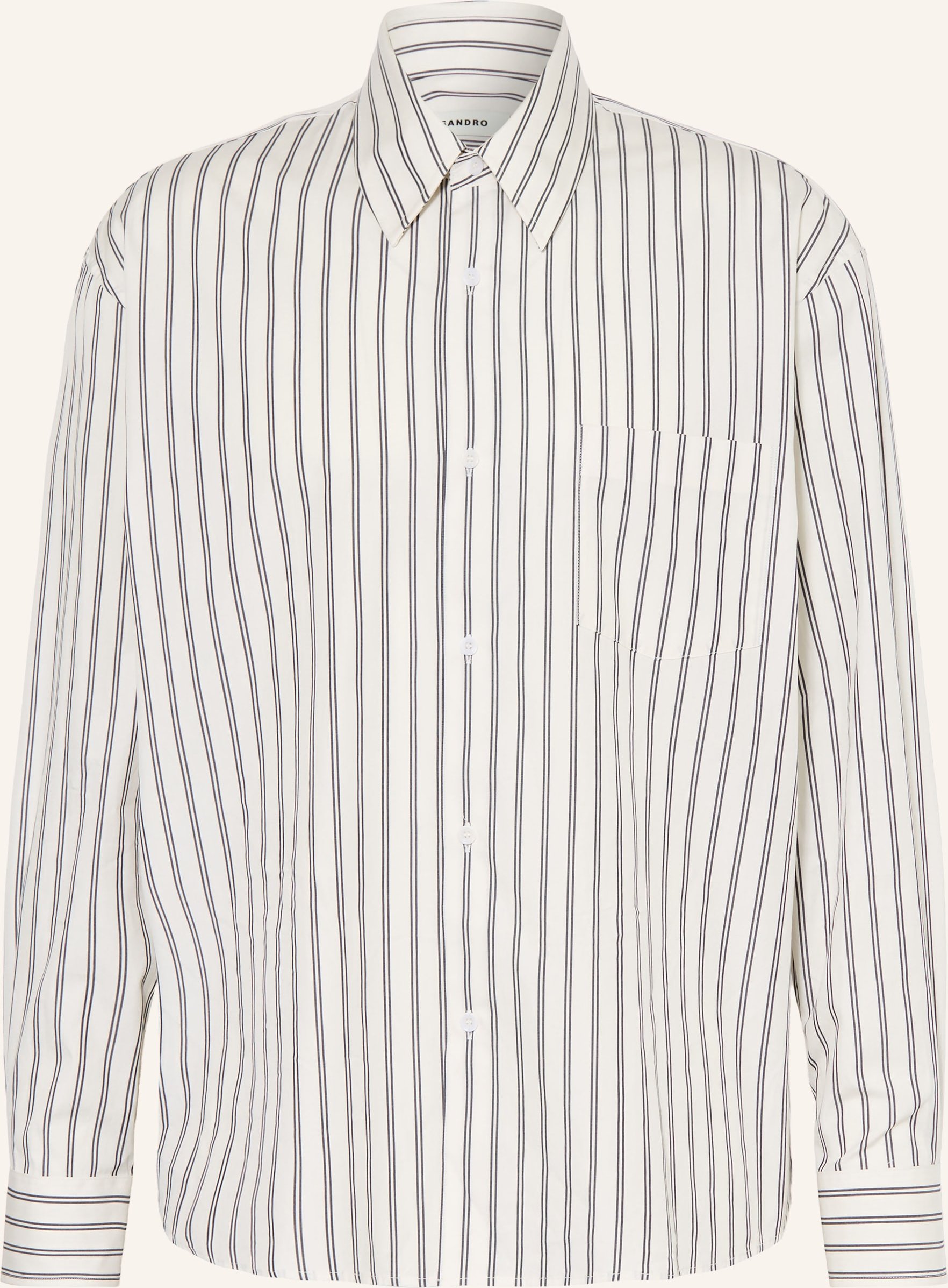 Sandro Hemd Comfort Fit blau