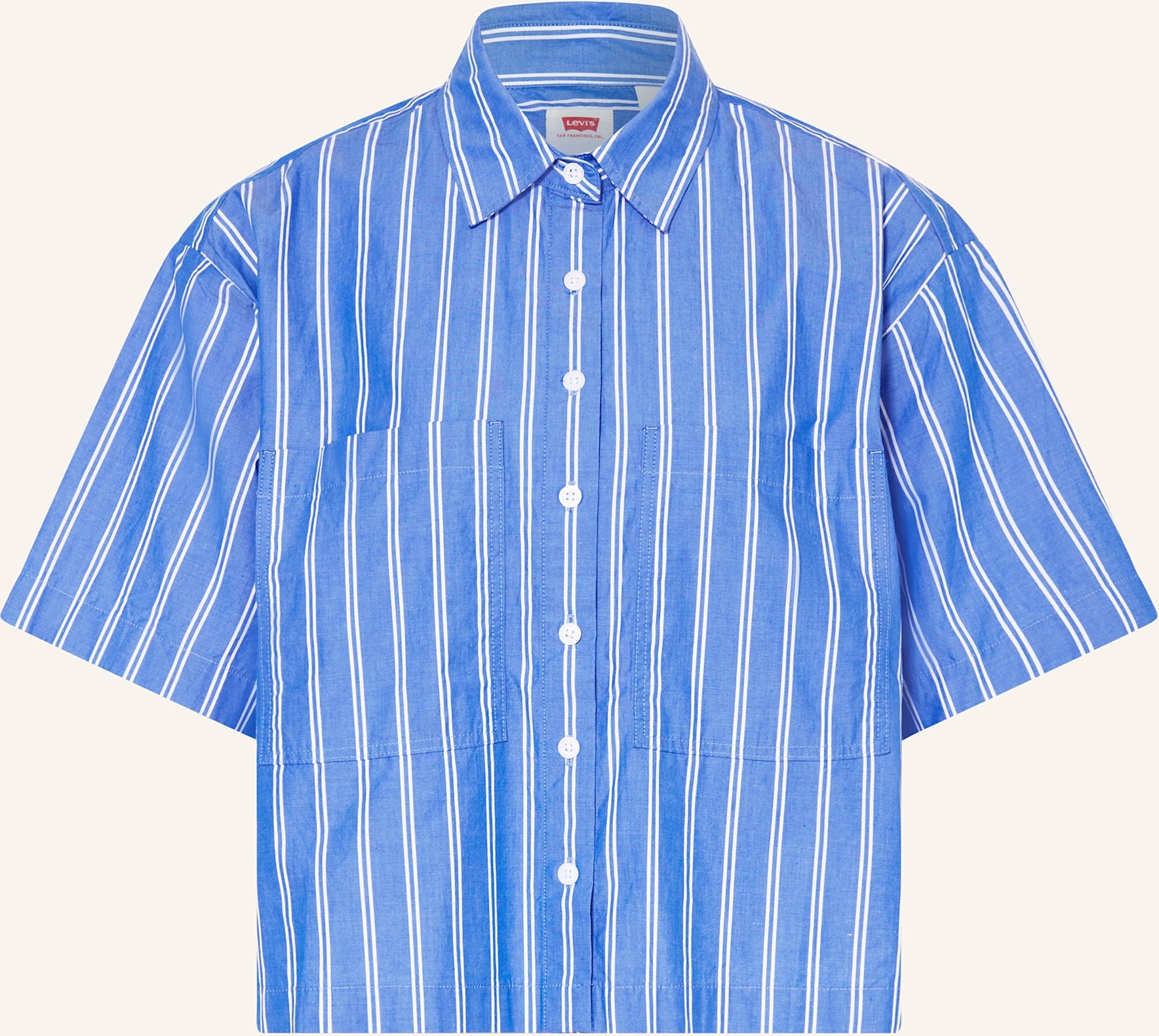 Levi's® Hemdbluse Harlie blau