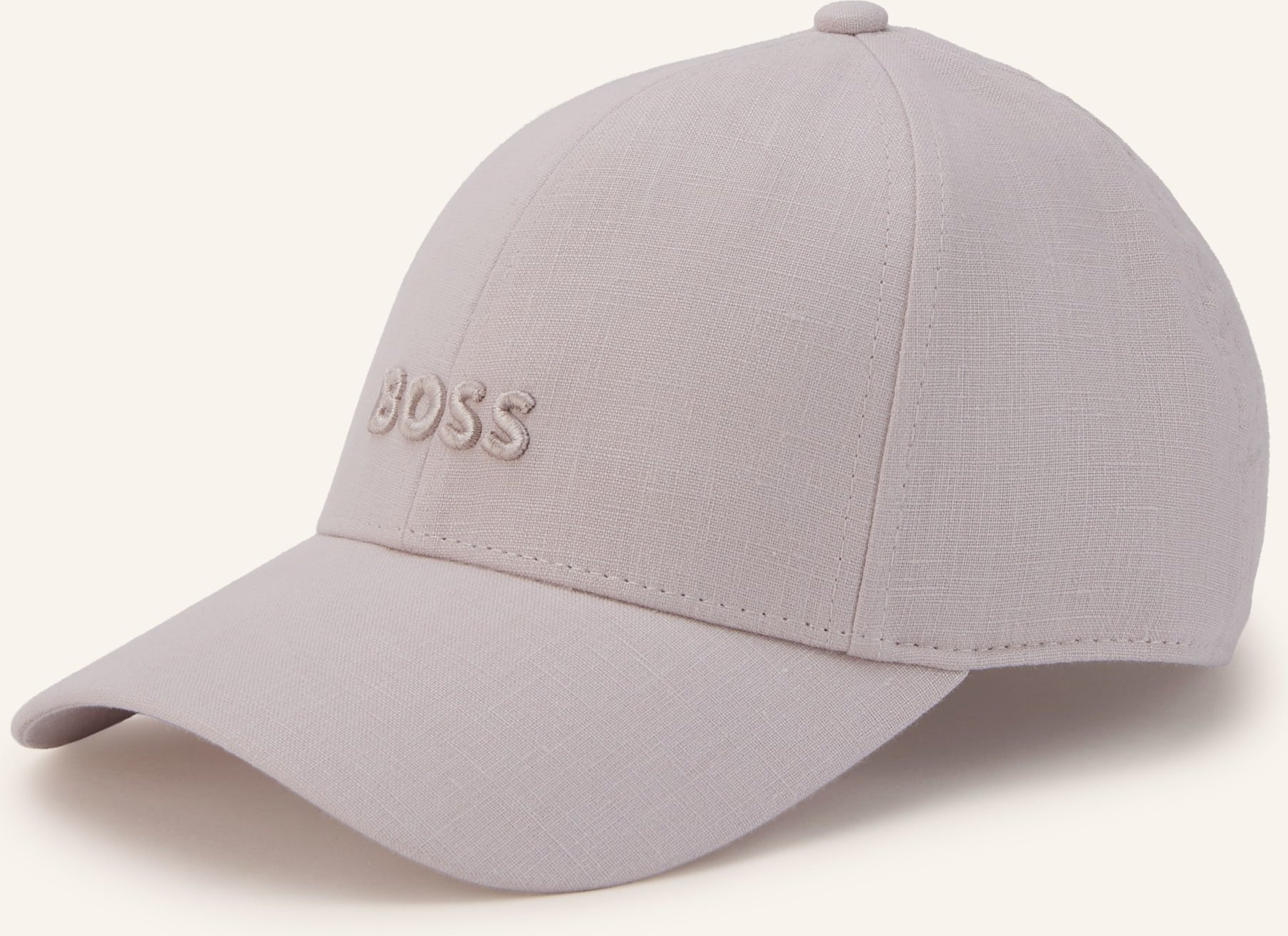 Boss Leinen-Cap Ari rosa